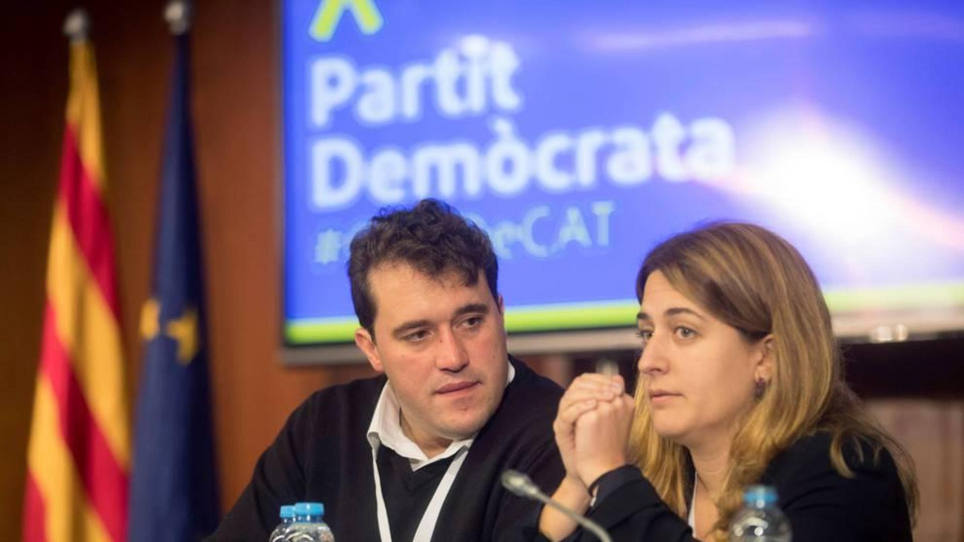 David Bonvehí, presidente del PDeCAT y Míriam Nogueras será vicepresidenta