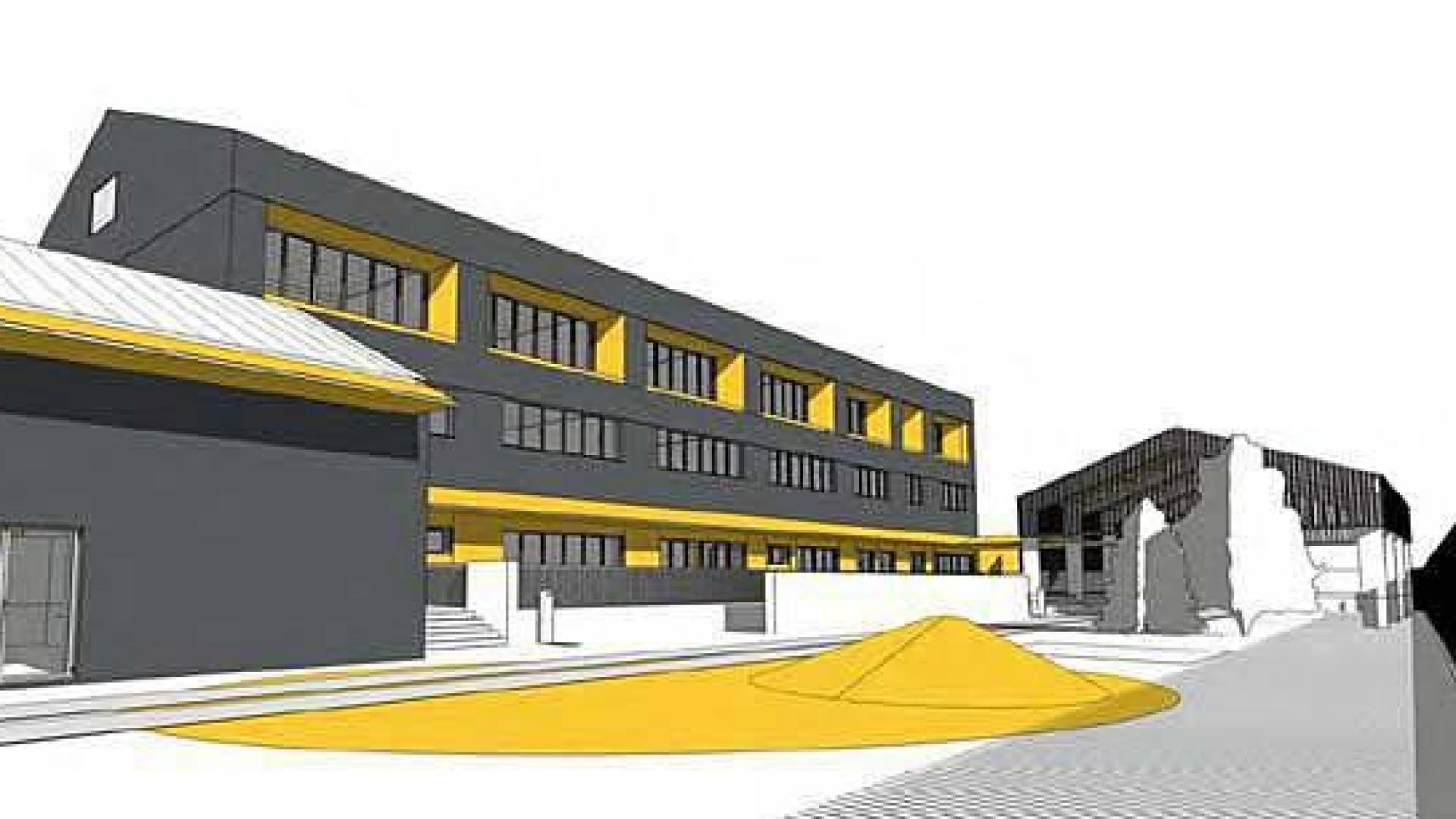 Adjudicadas las obras de construcción del nuevo colegio de Roncal