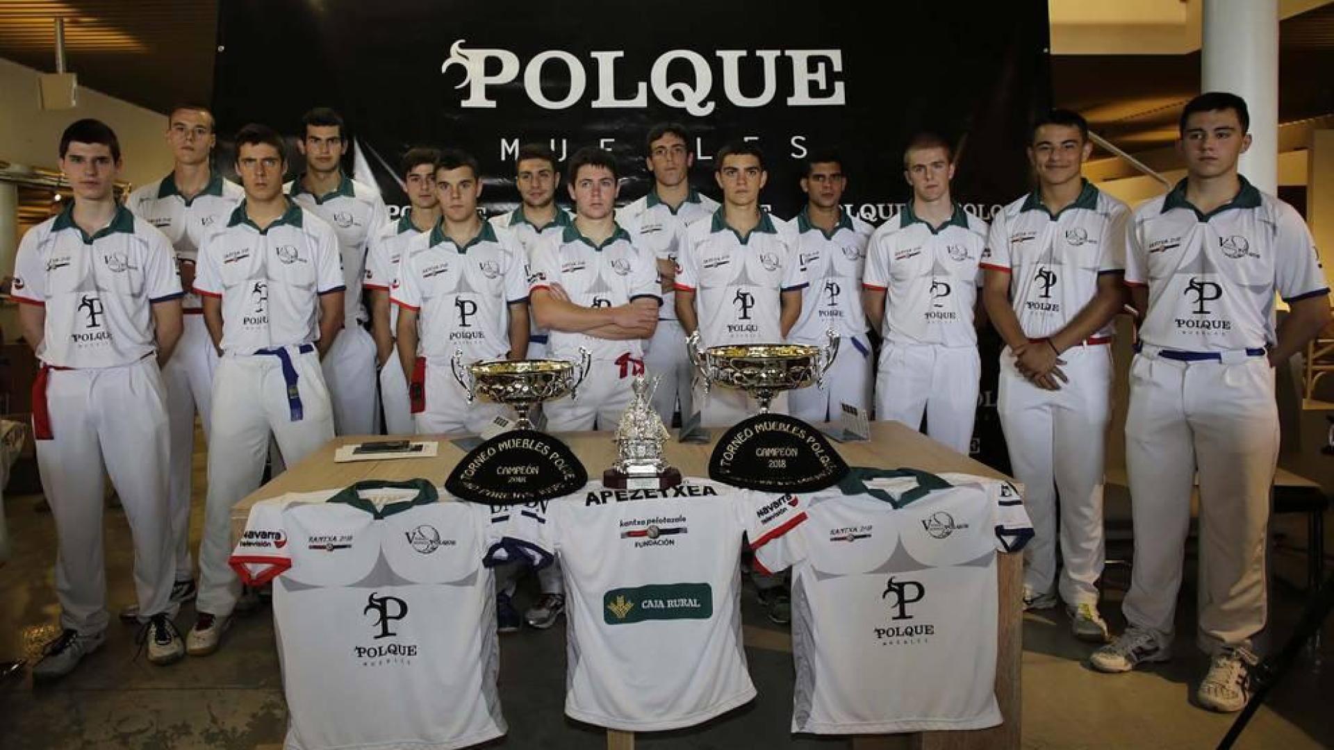 La madurez del torneo de pelota mano Muebles Polque