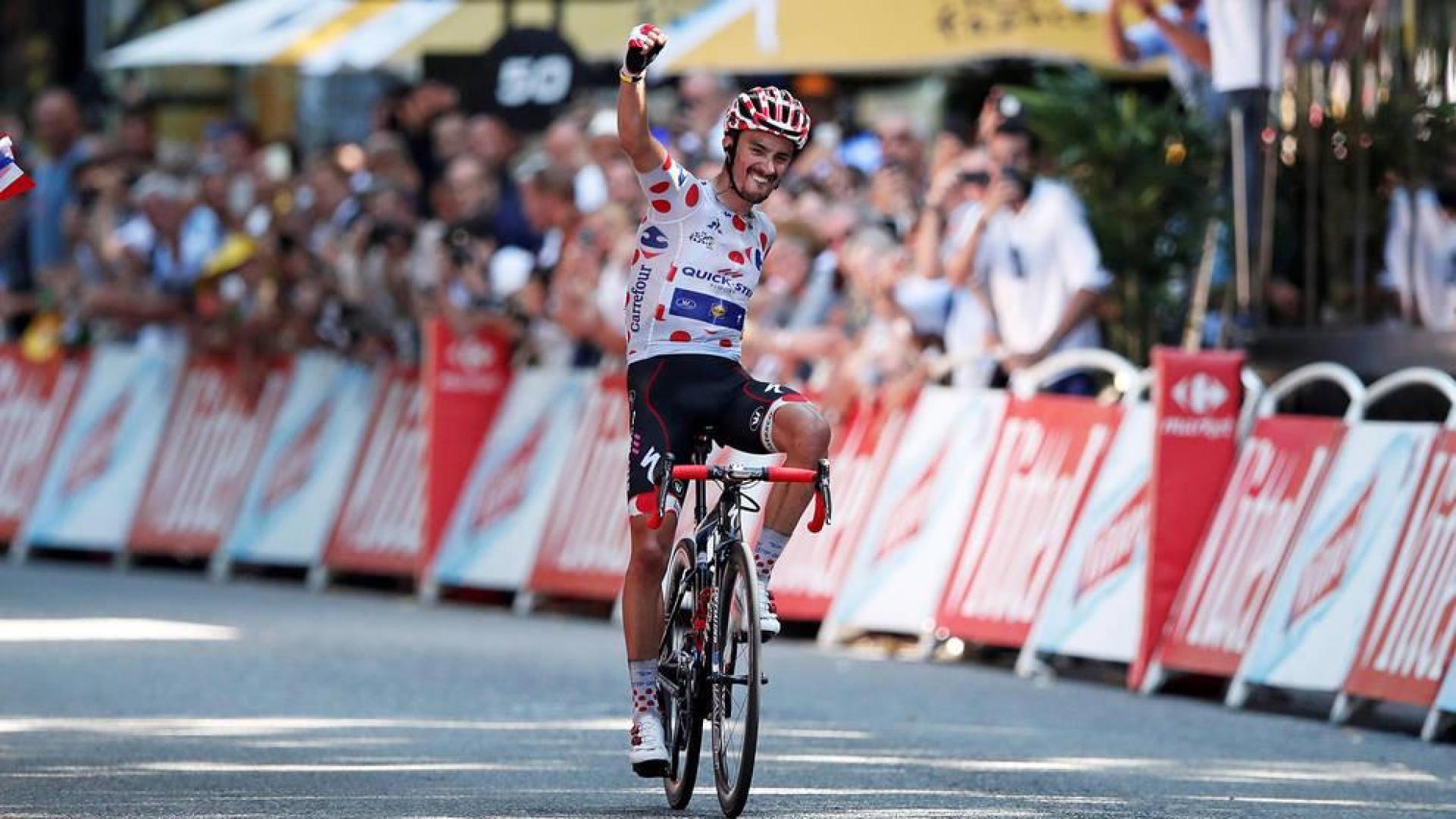 Alaphilippe también gana en los Pirineos