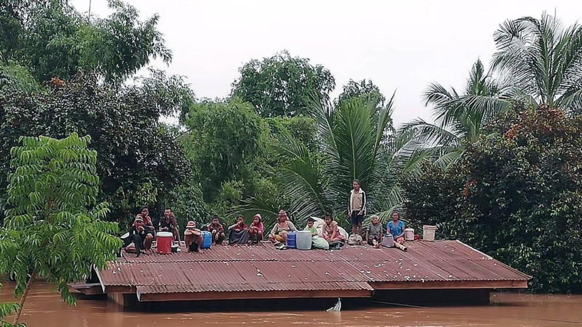Varios muertos y cientos de desaparecidos al derrumbarse una presa en Laos