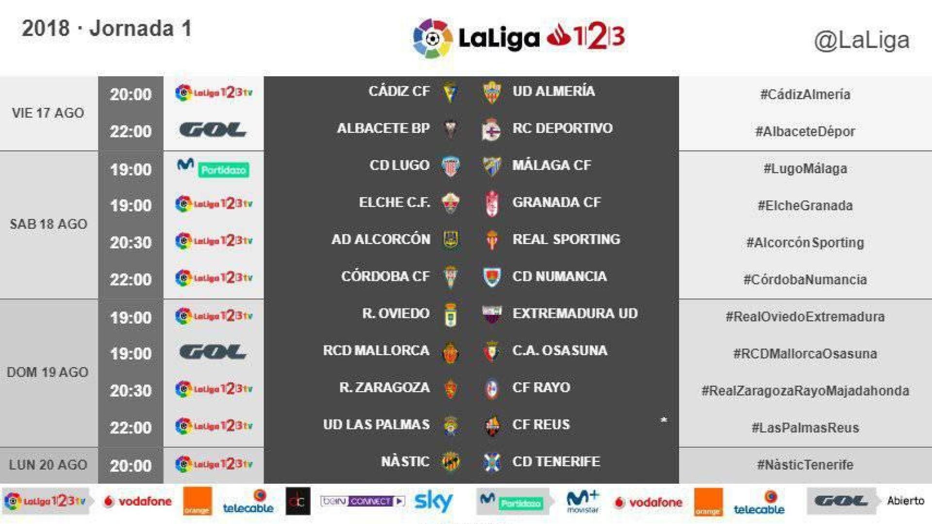 Osasuna estrenará la temporada contra el Mallorca el domingo 19 a las 19 horas