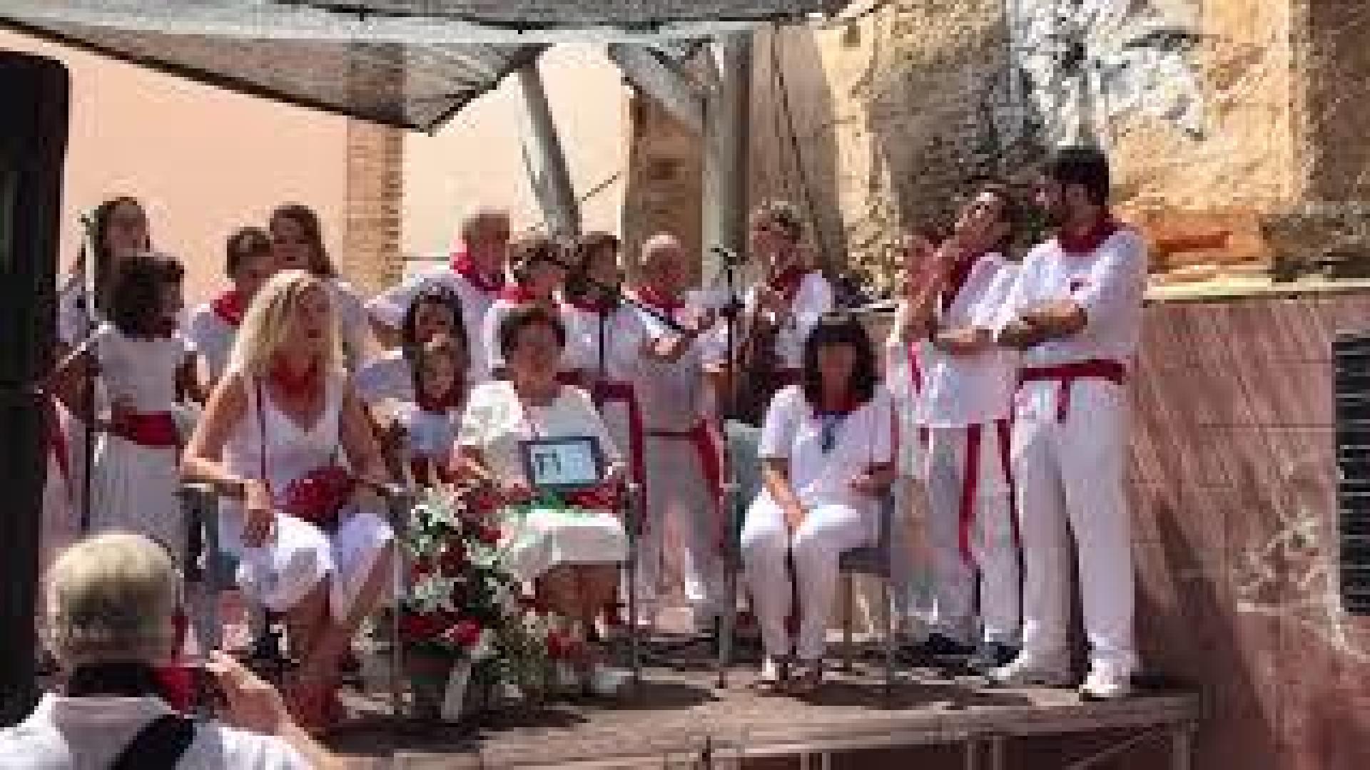 Homenaje a Mari Carmen Arano, abuela de Tudela 2018