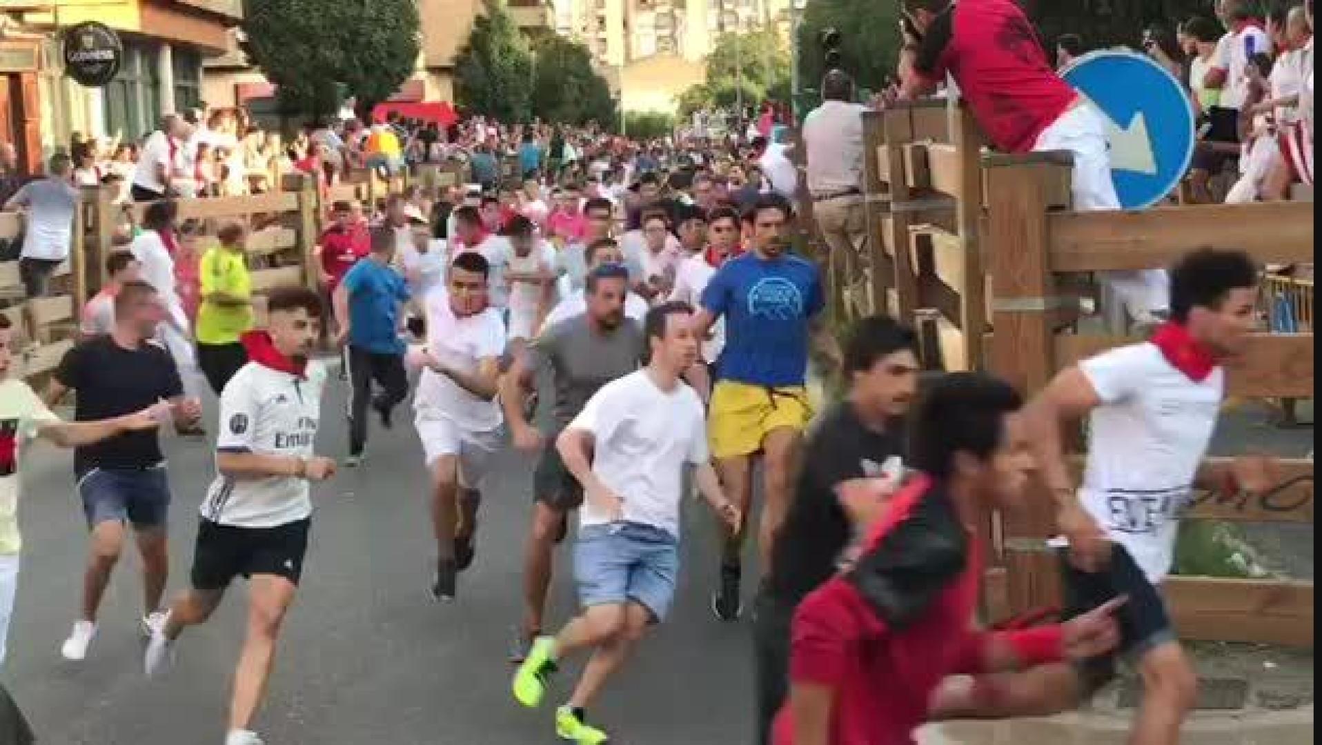 Vídeo del cuarto encierro de Tudela 2018
