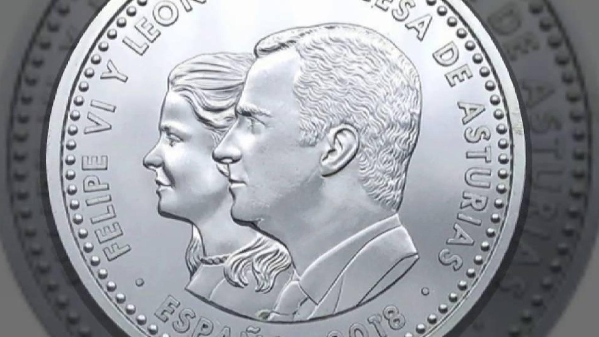 La princesa Leonor no parece ella en su primera moneda