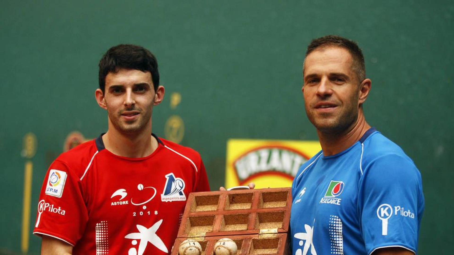 Altuna y Olaizola tienen ganas de revancha