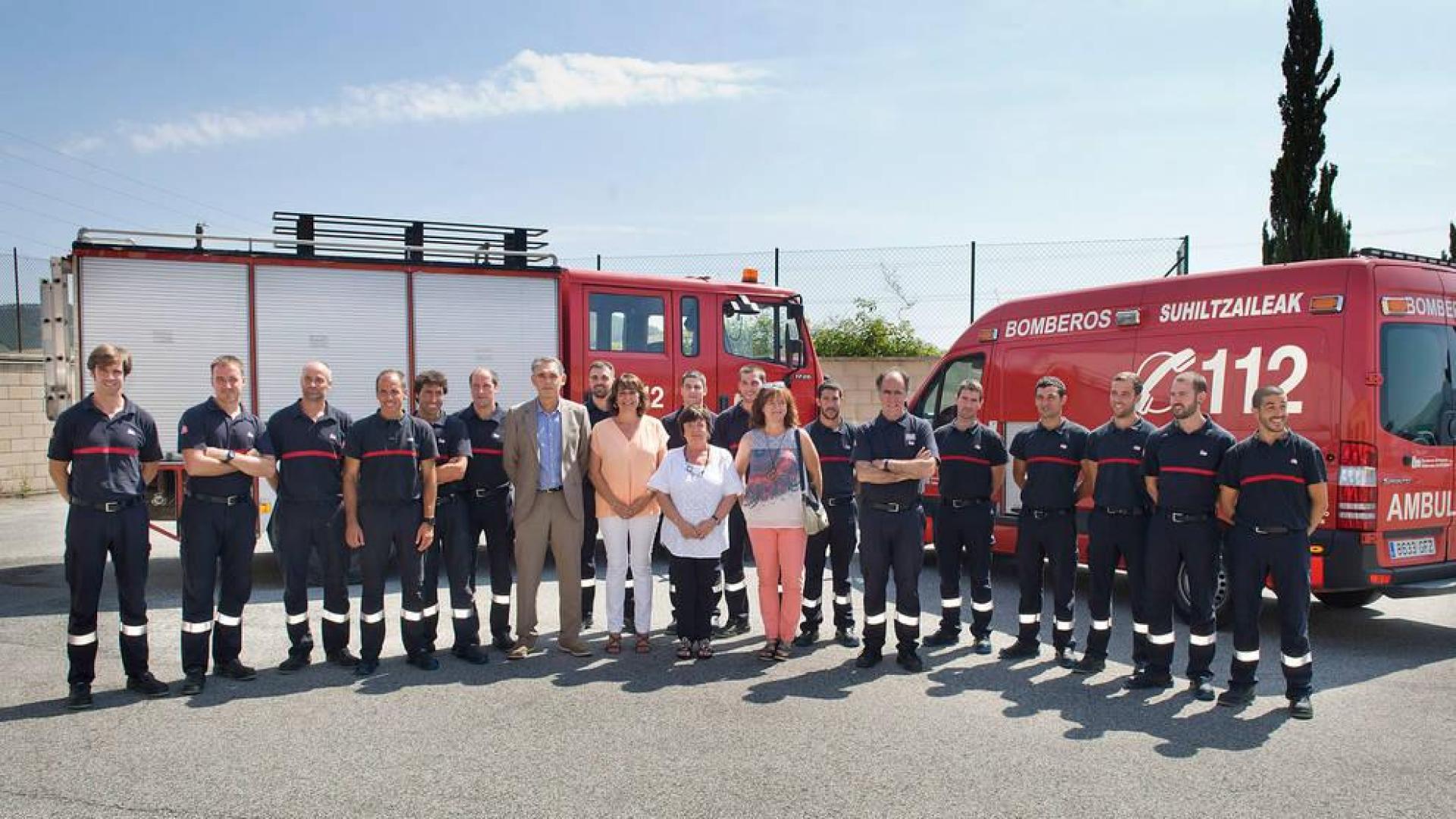 Navarra cuenta con 15 nuevos bomberos y Beaumont anuncia nuevas plazas
