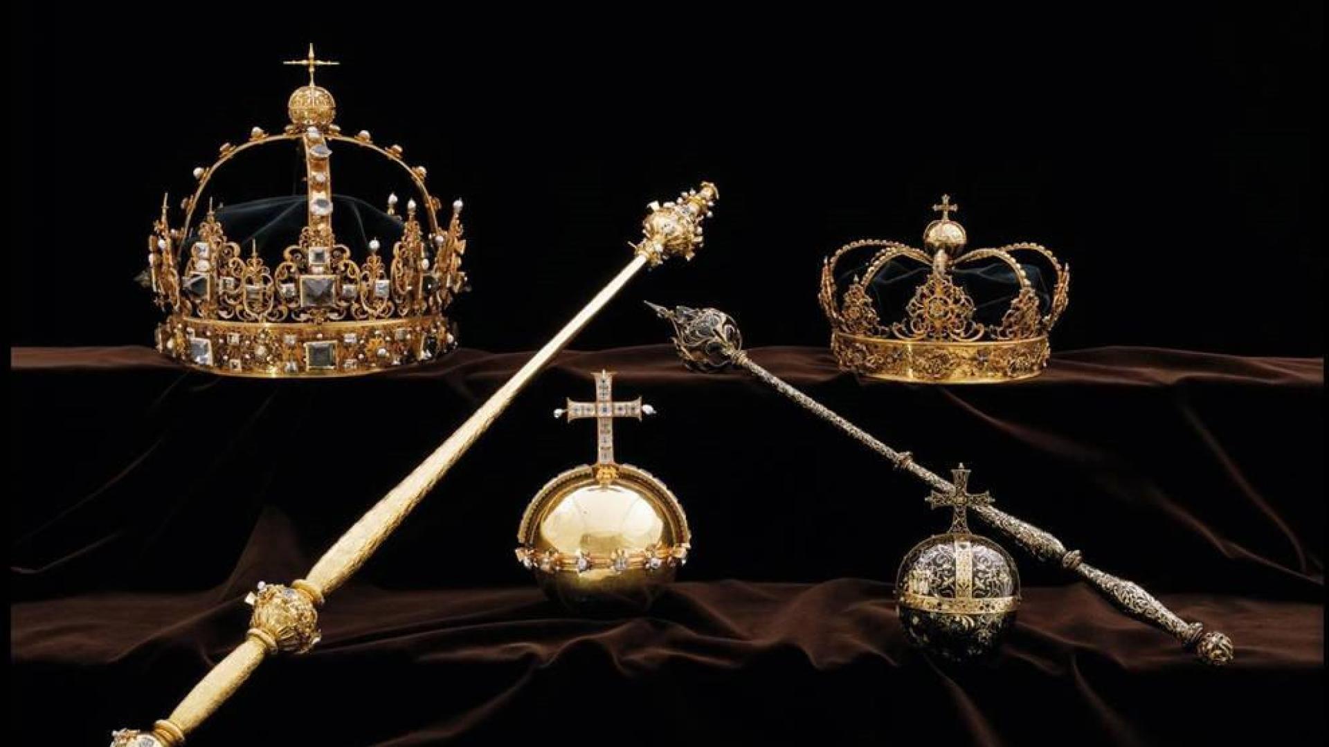 Roban dos valiosas coronas del siglo XVII a plena luz del día en Suecia