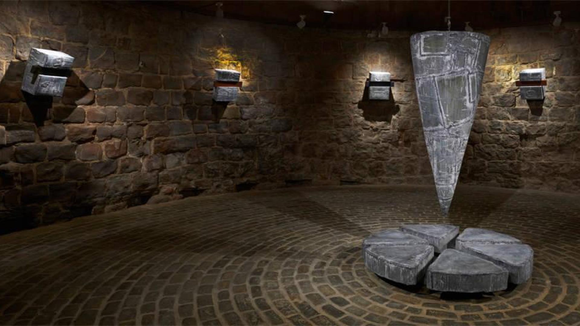 La Ciudadela acoge la exposición escultórica 'Grietas', de Iñaki Olazabal