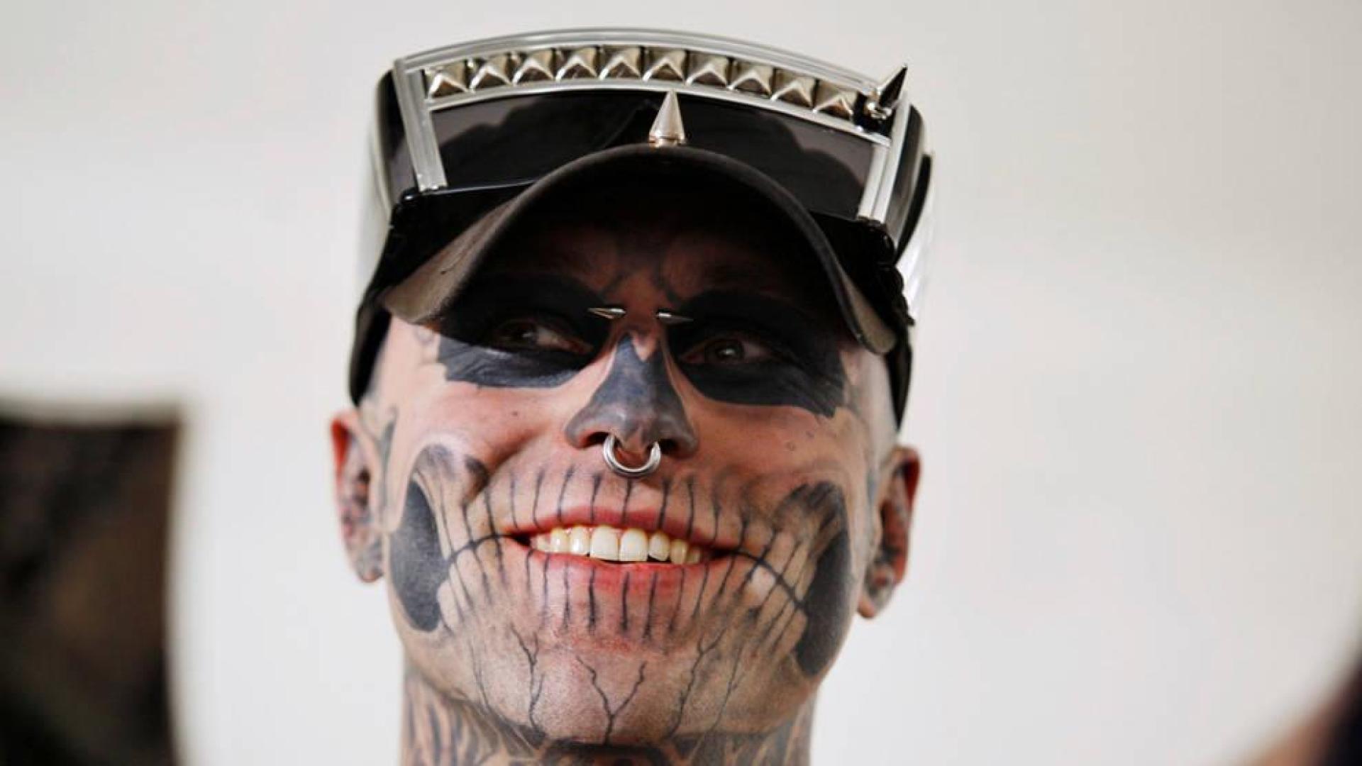 Fallece el modelo Zombie Boy, famoso por sus tatuajes de estilo cadavérico
