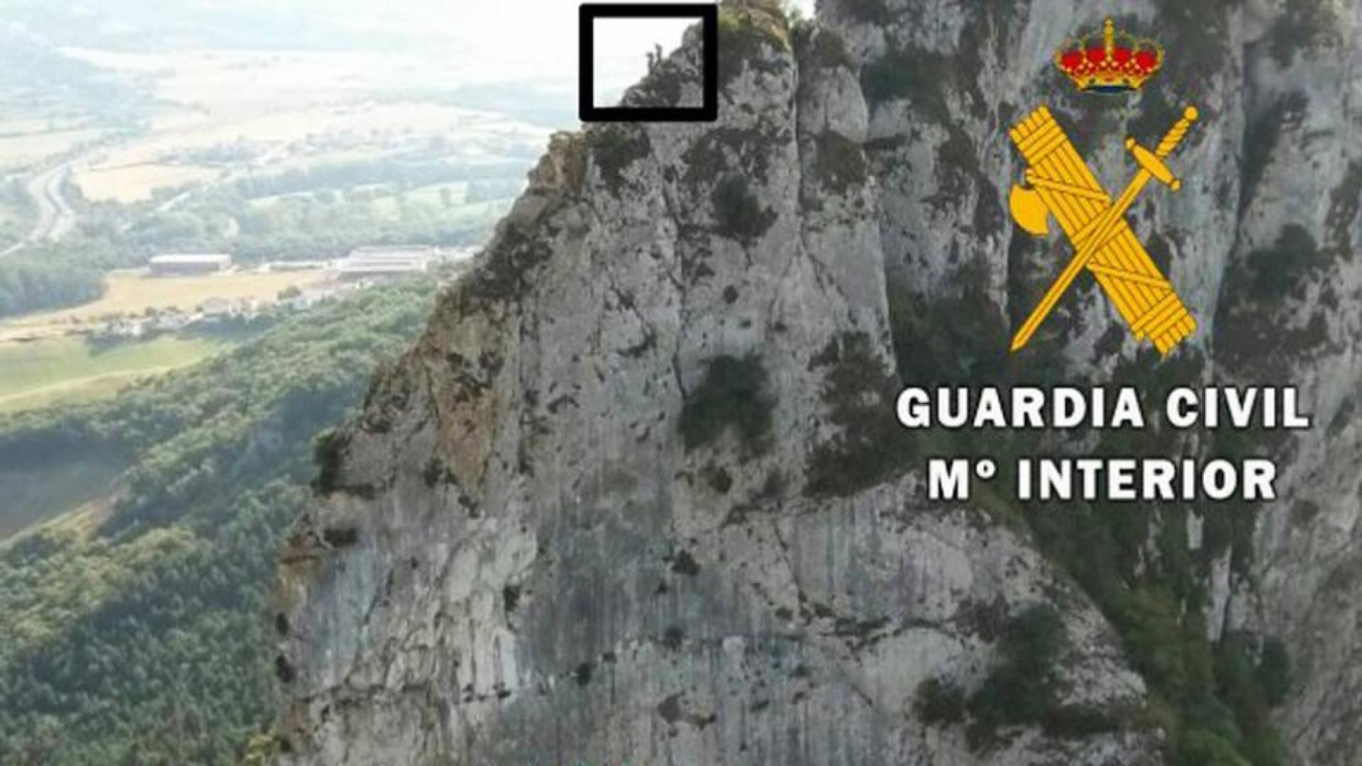 Rescatados dos escaladores guipuzcoanos en Dos Hermanas