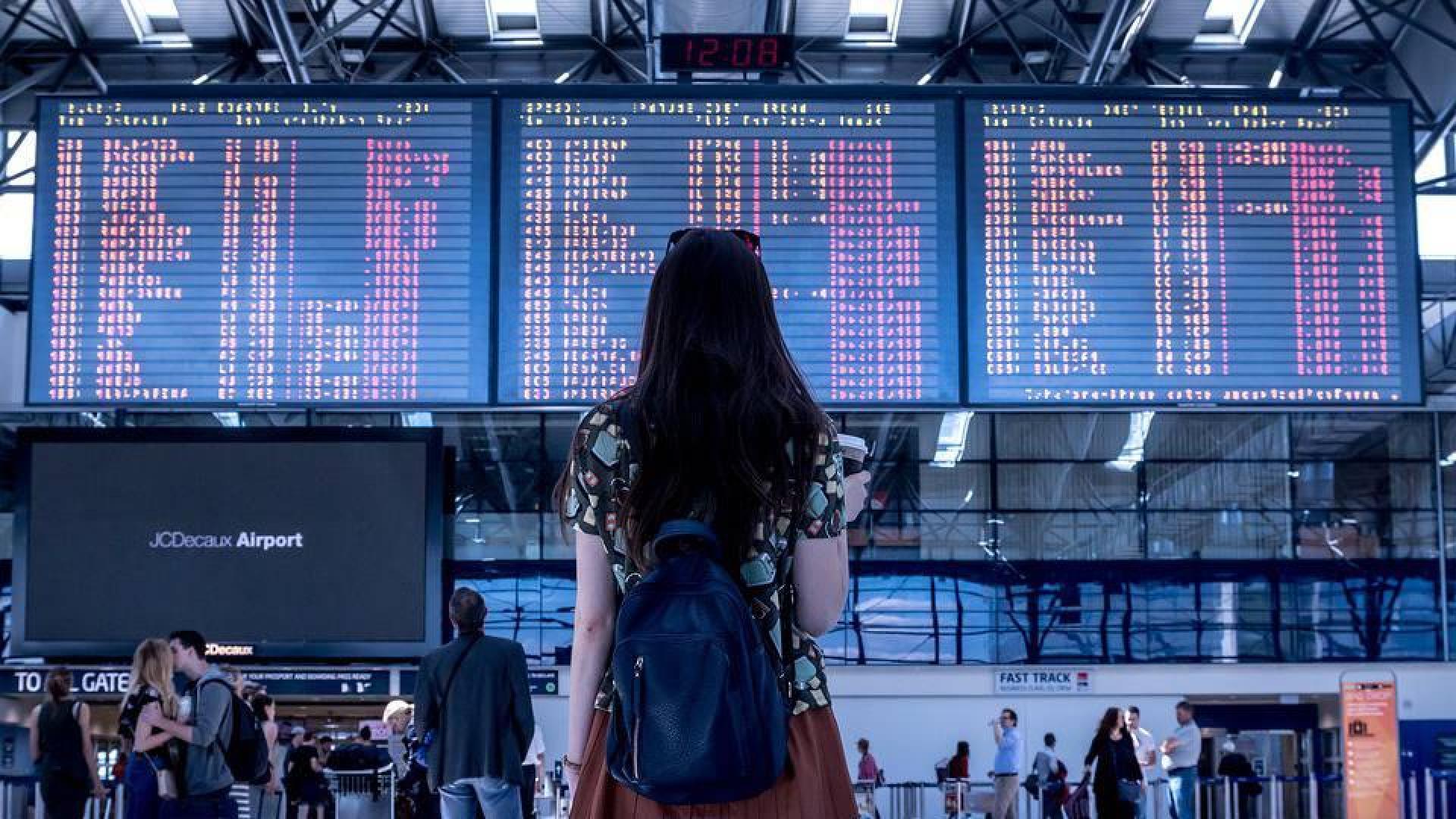 El espectáculo que montó en un avión "la peor pasajera del mundo"