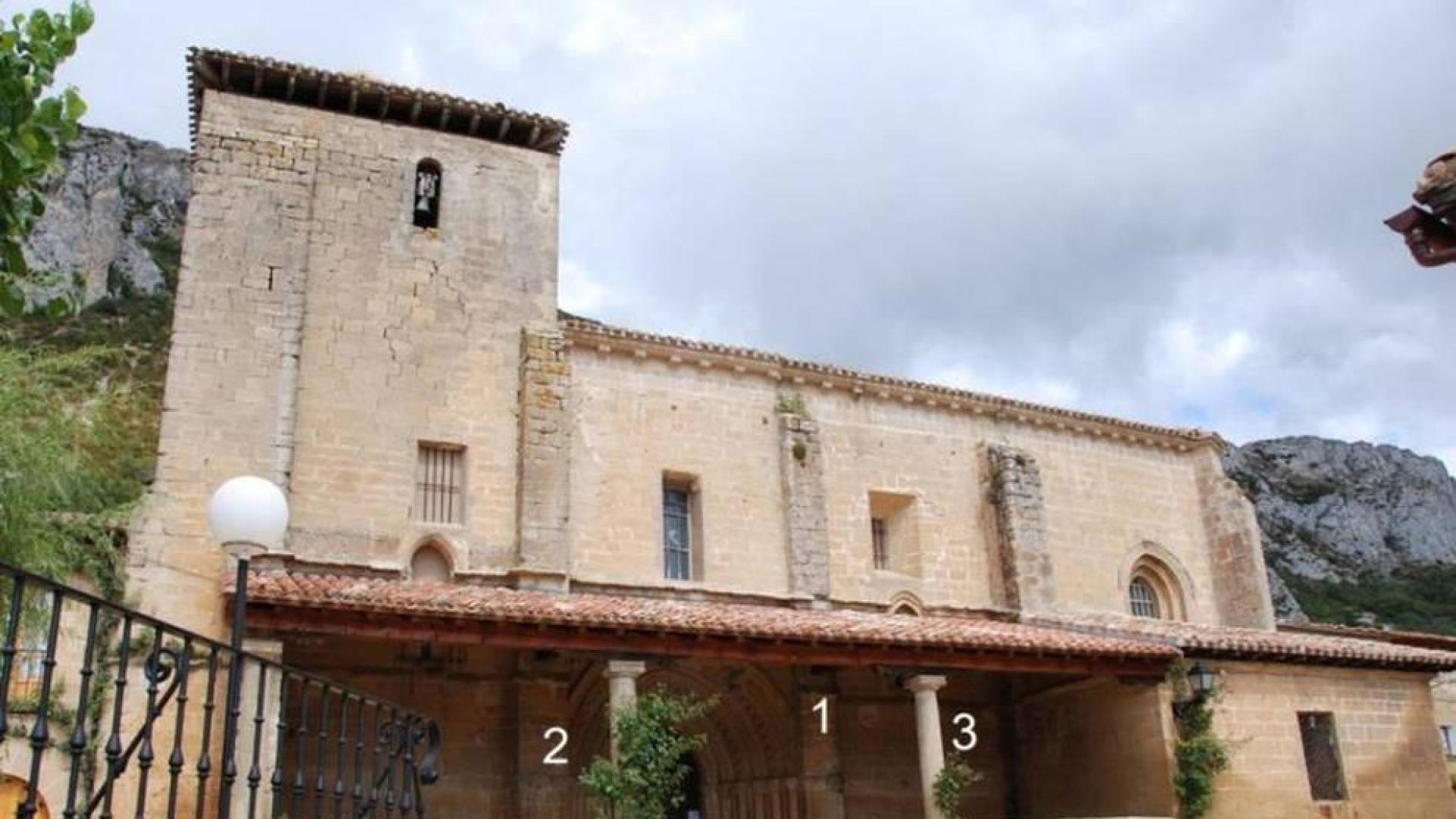 Relojes a cubierto en la iglesia de Lapoblación
