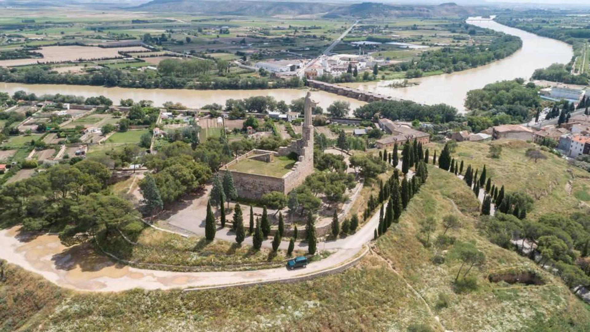 Tudela da inicio a las obras de mejora del cerro de Santa Bárbara