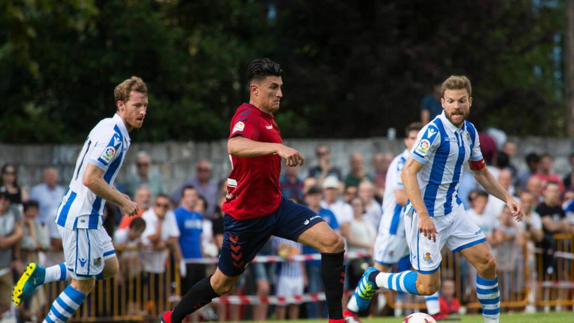 Osasuna da la talla contra la Real Sociedad