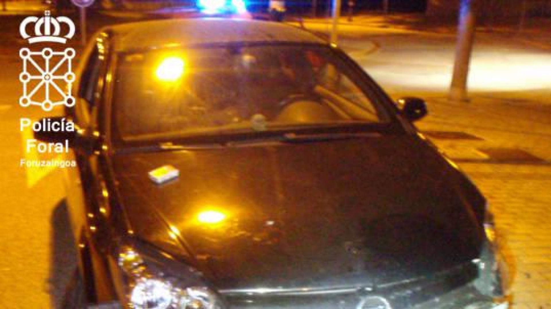 Una mujer se fuga en Allo tras negarse a realizar la prueba de alcoholemia