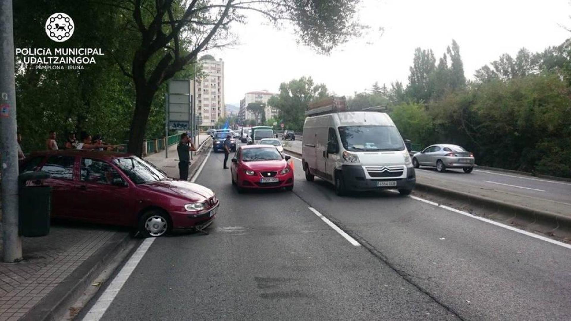 Denunciado por superar la tasa de alcohol y provocar una colisión en la cuesta de Beloso