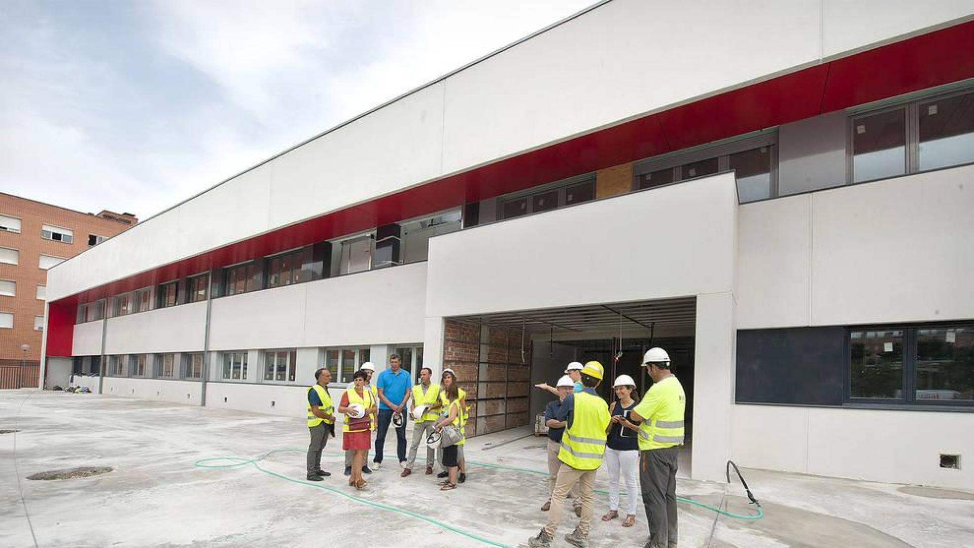 El nuevo instituto de San Jorge en Pamplona estará listo para empezar el curso