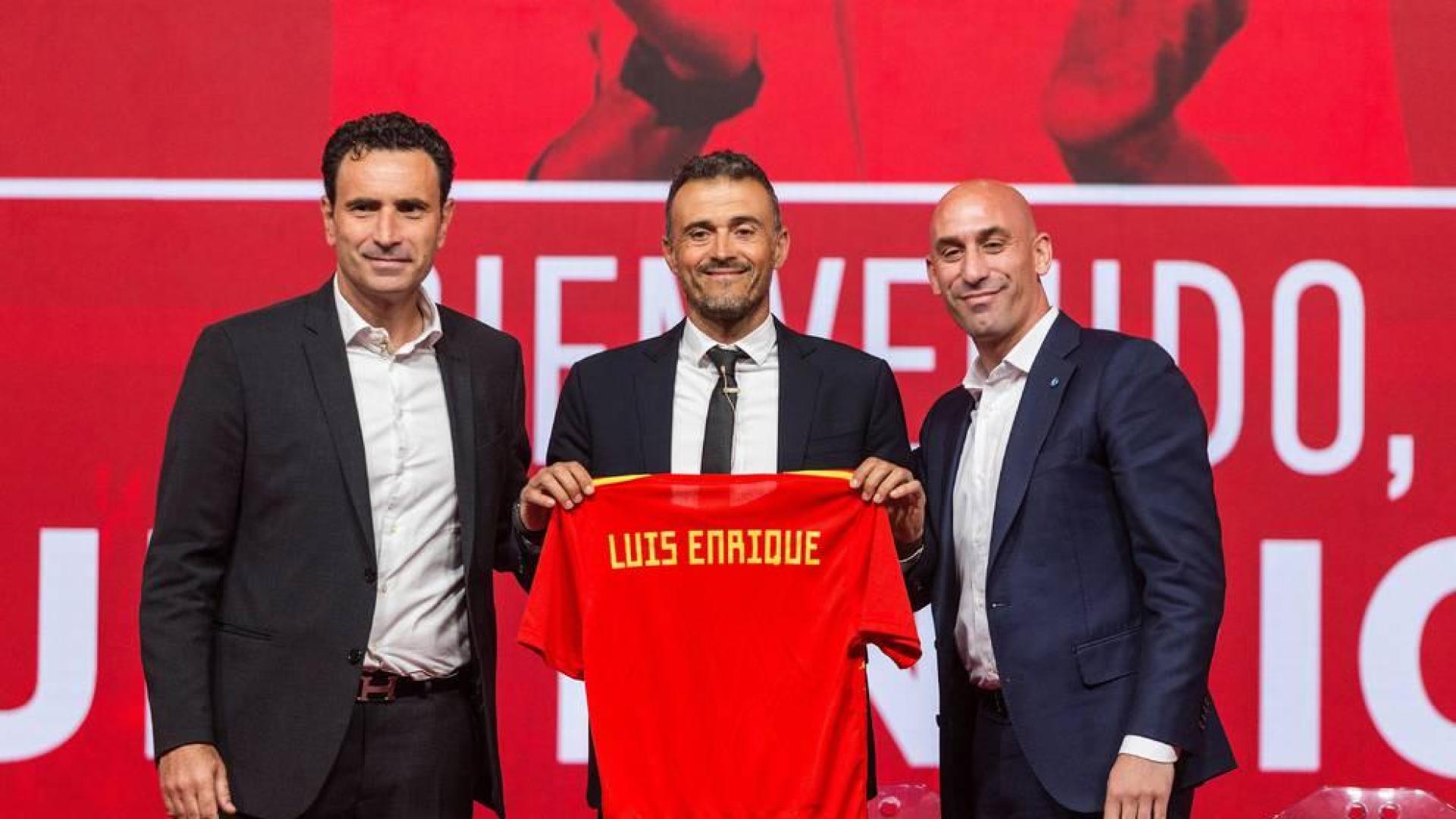 Luis Enrique: "No he tenido nunca ningún problema con ningún futbolista"