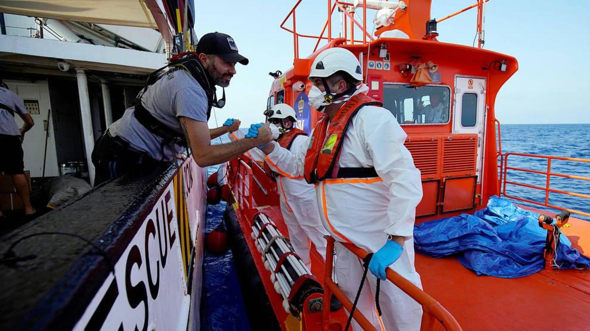 Los migrantes del Open Arms no tendrán el "estatus especial" de los del Aquarius