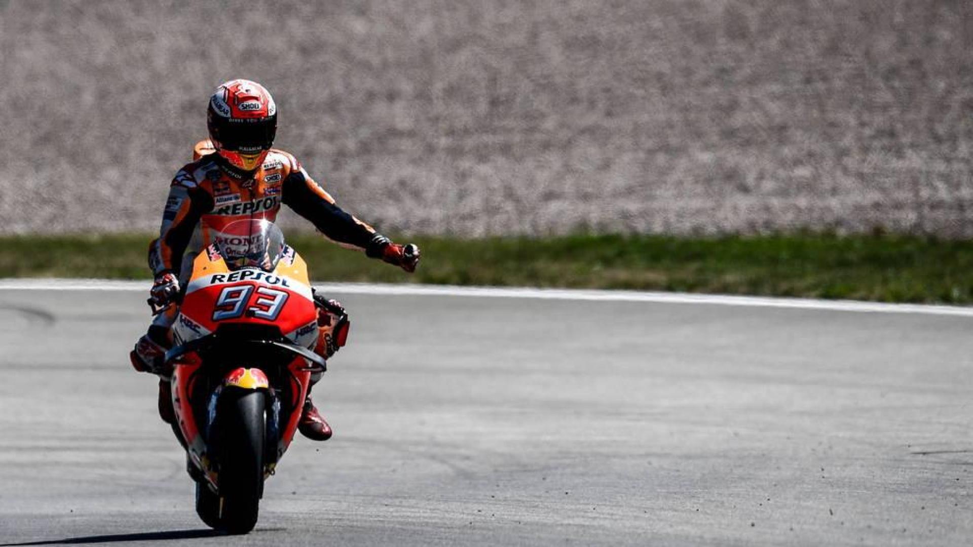 Márquez gana y certifica su idilio con Sachsenring