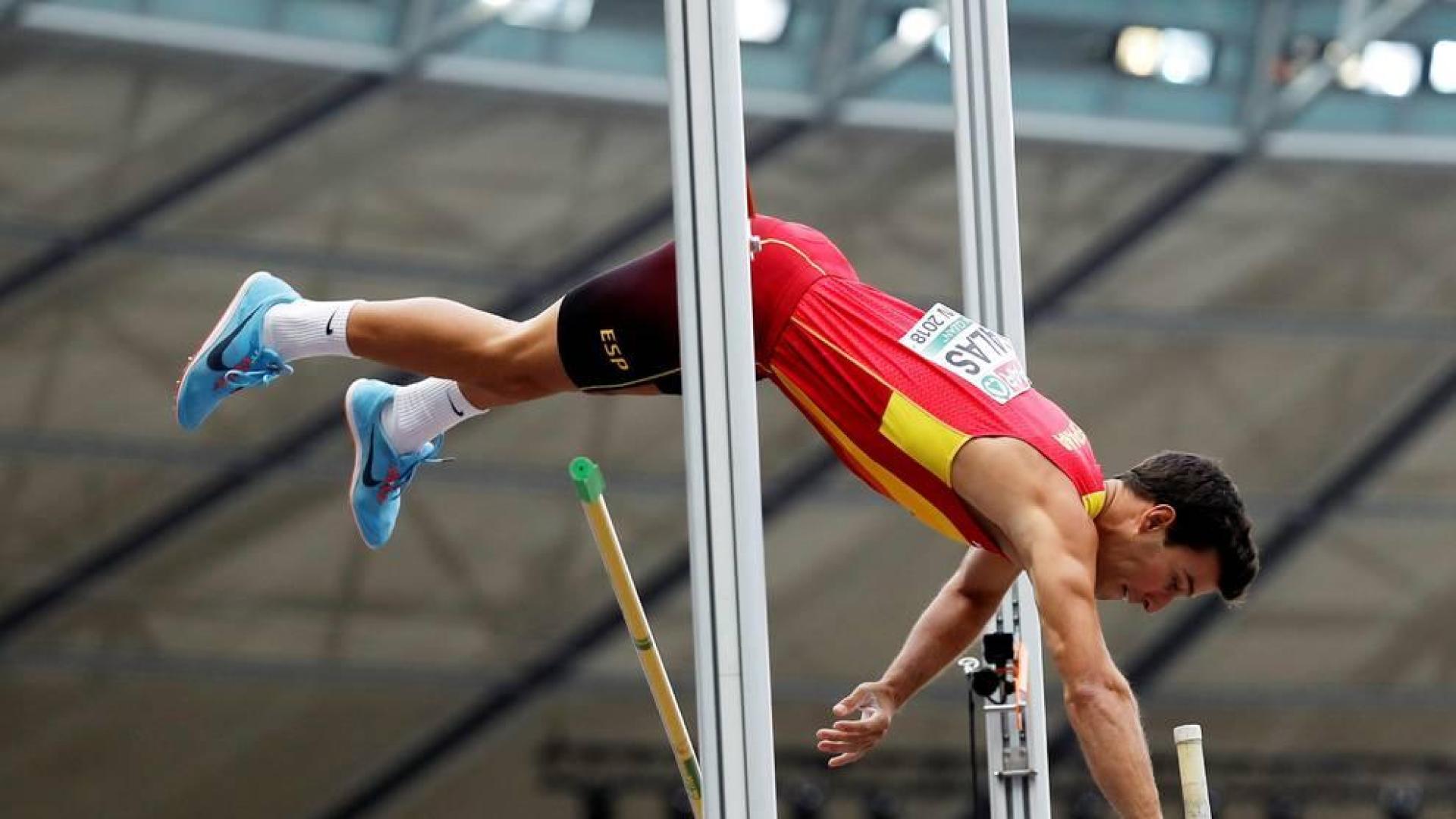 El navarro Adrián Vallés se queda fuera de la final de pértiga