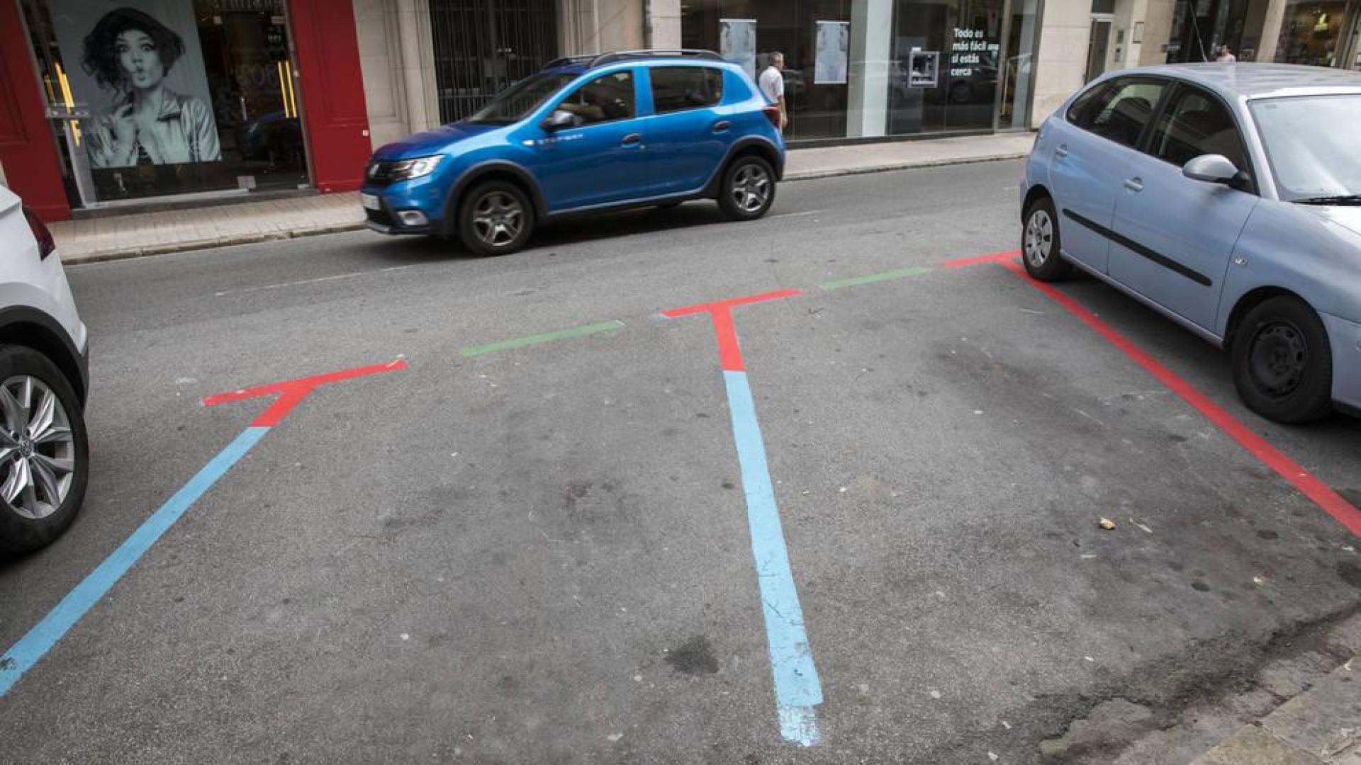 Suspendidas las multas de la zona roja del Ensanche de Pamplona