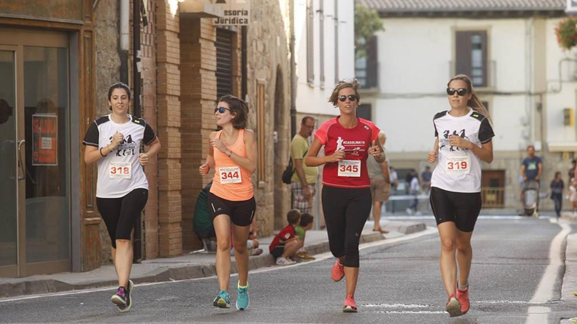 Galería de imágenes de la XX edición de la Cross Costrada en Aoiz