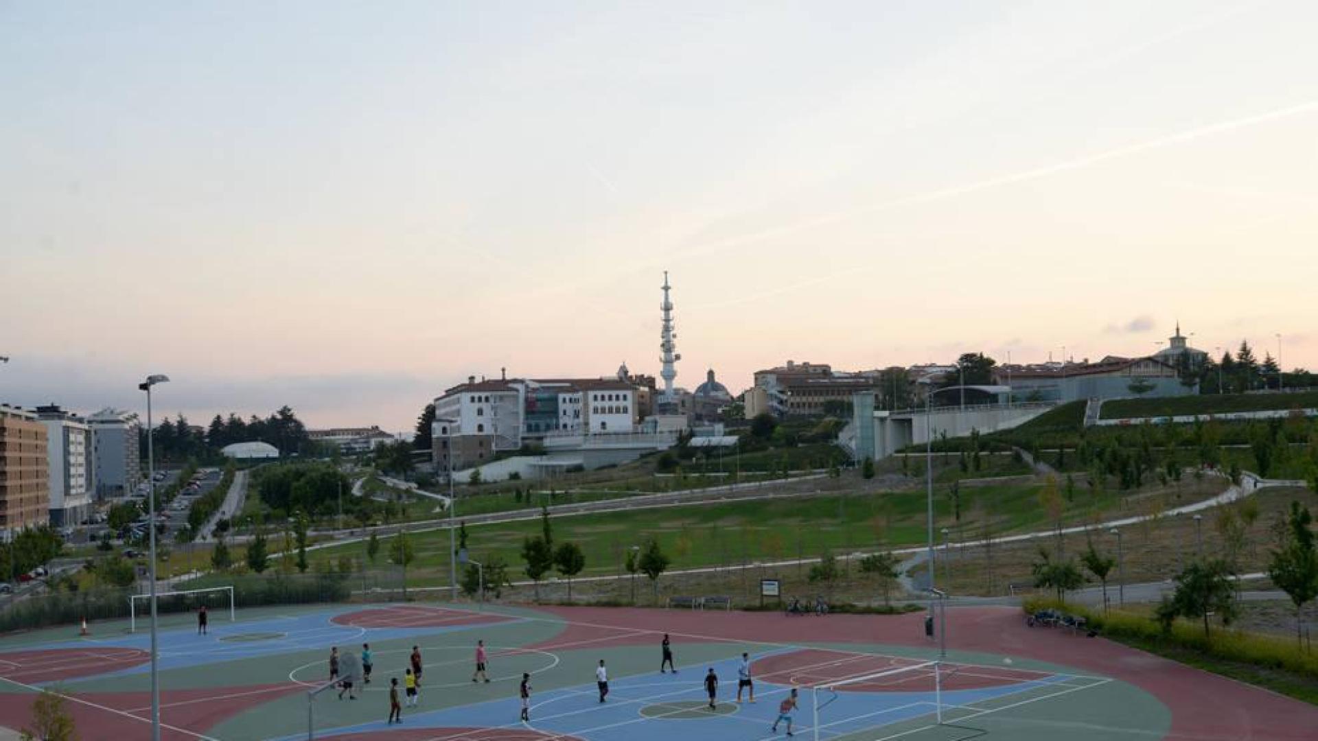 Las Pioneras, un parque que pasa calor