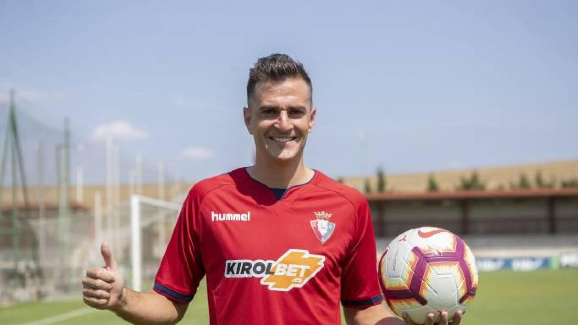 Juan Villar: "Venir a Osasuna era una oportunidad que no podía dejar escapar"