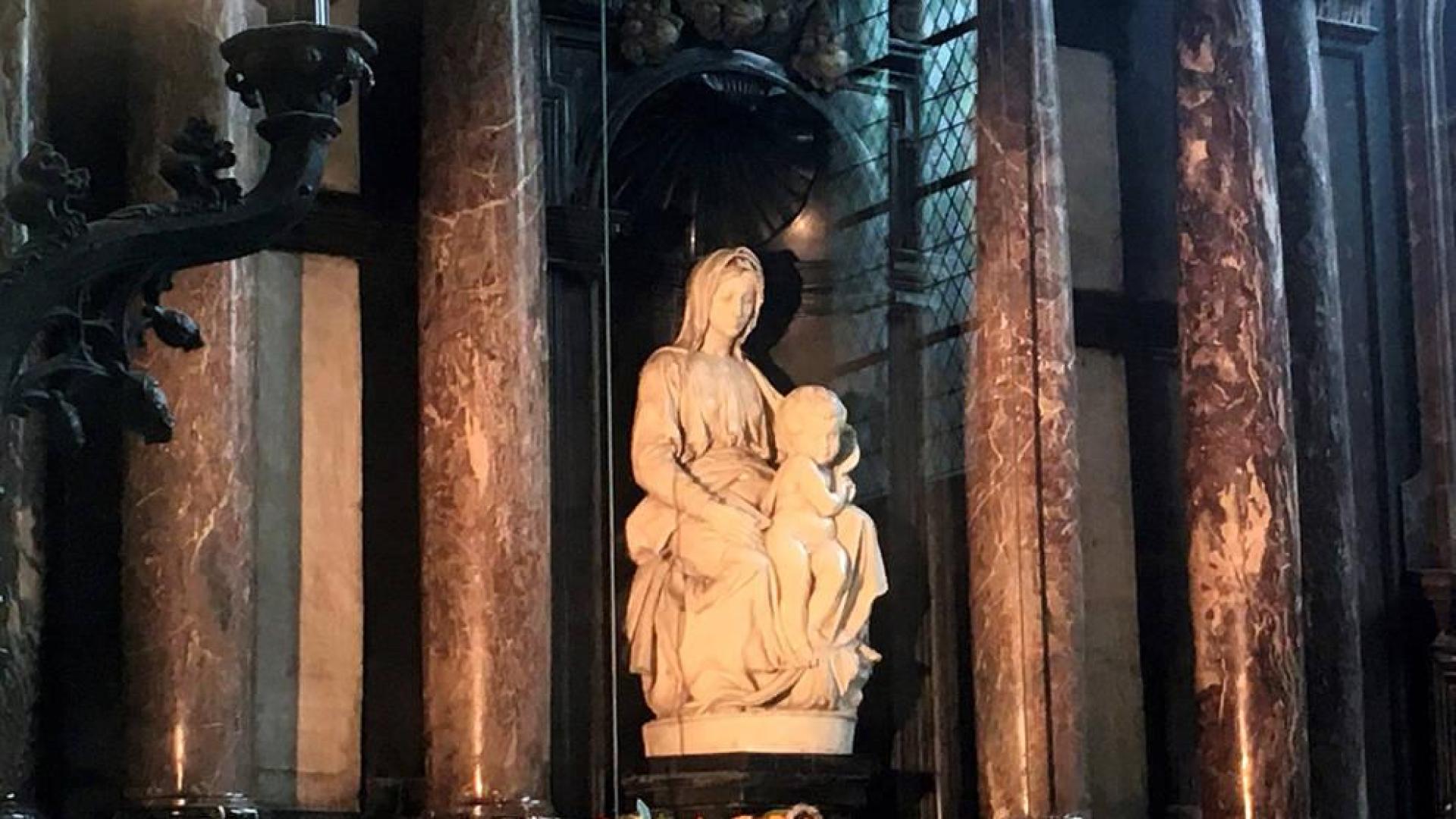 La "Madonna" de Miguel Ángel, un tesoro escondido en Brujas