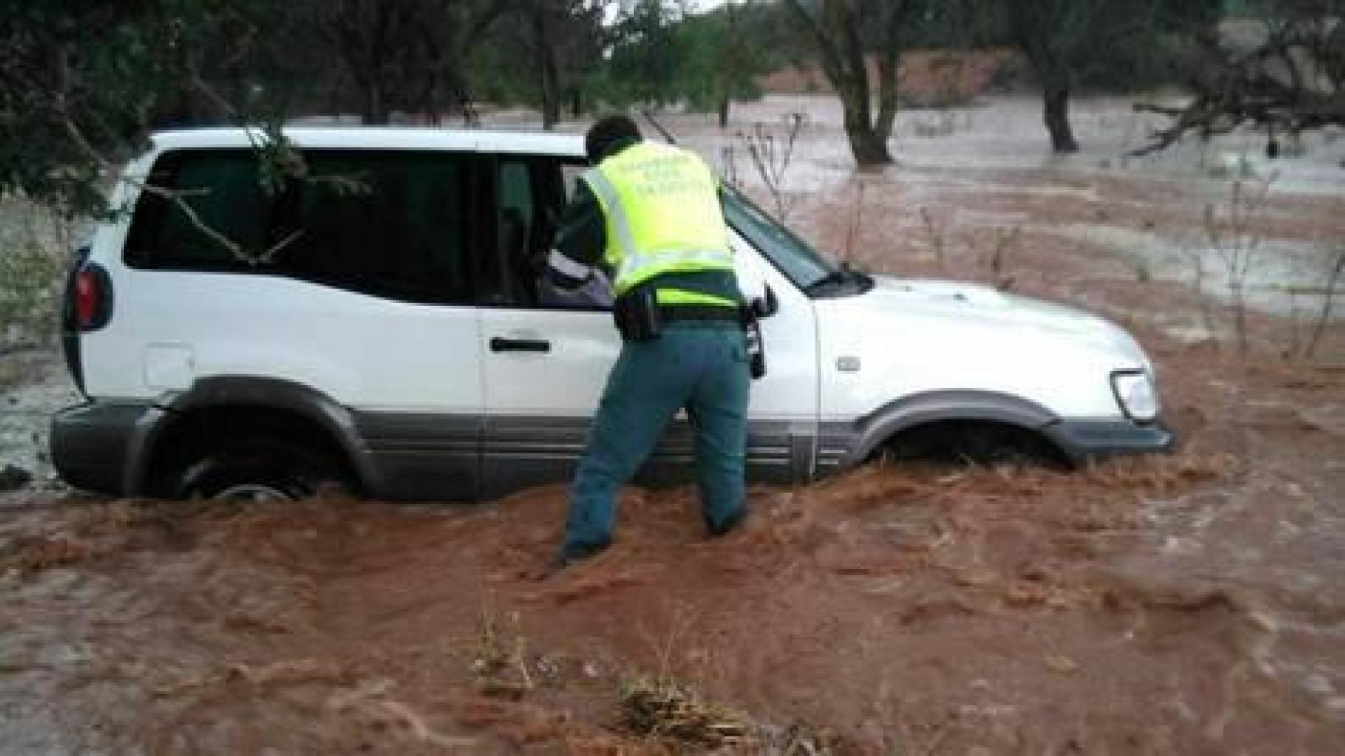 Rescatadas en Teruel 11 personas por las riadas
