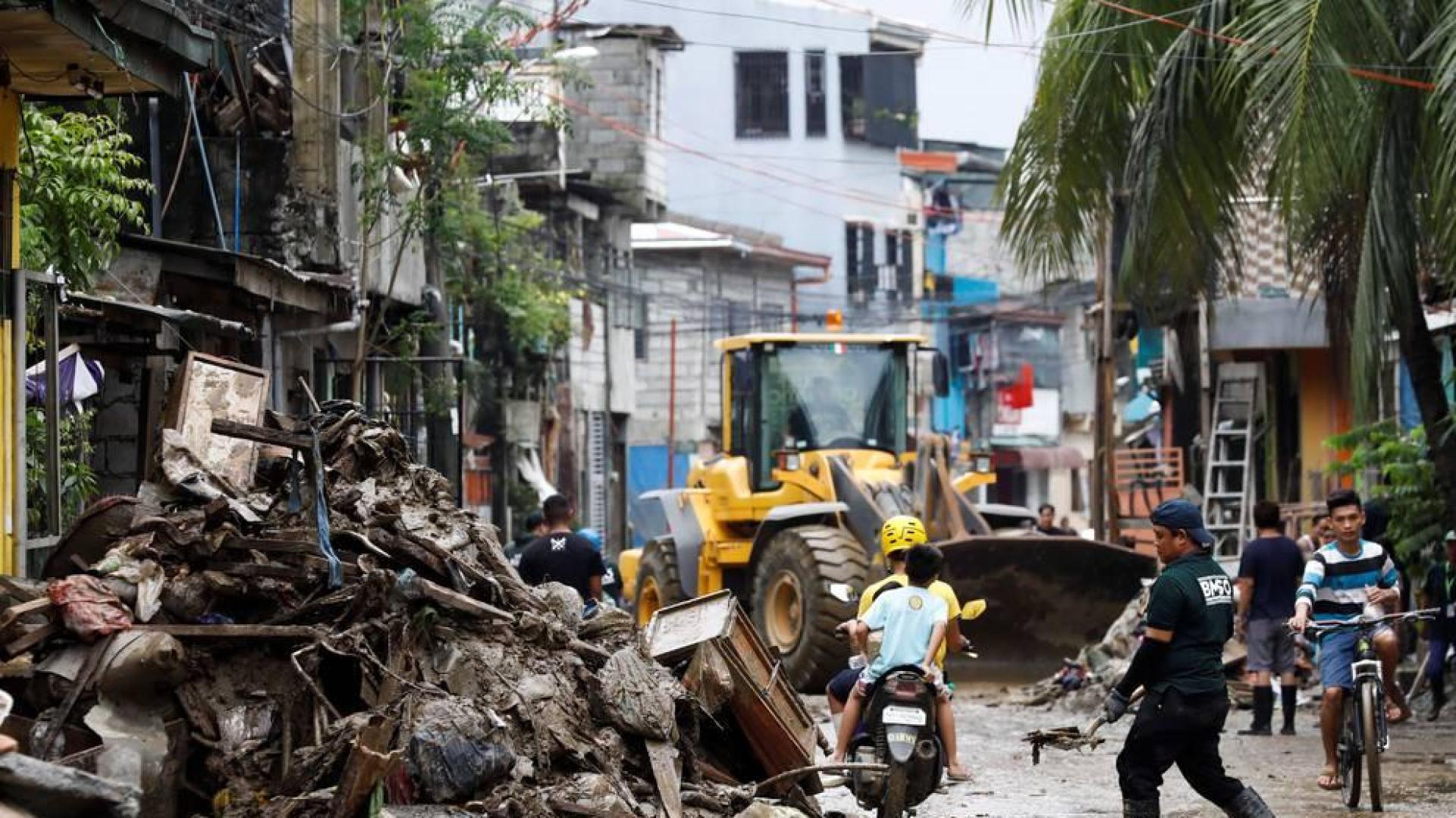 Las inundaciones en Filipinas causan dos muertos y un millón afectados