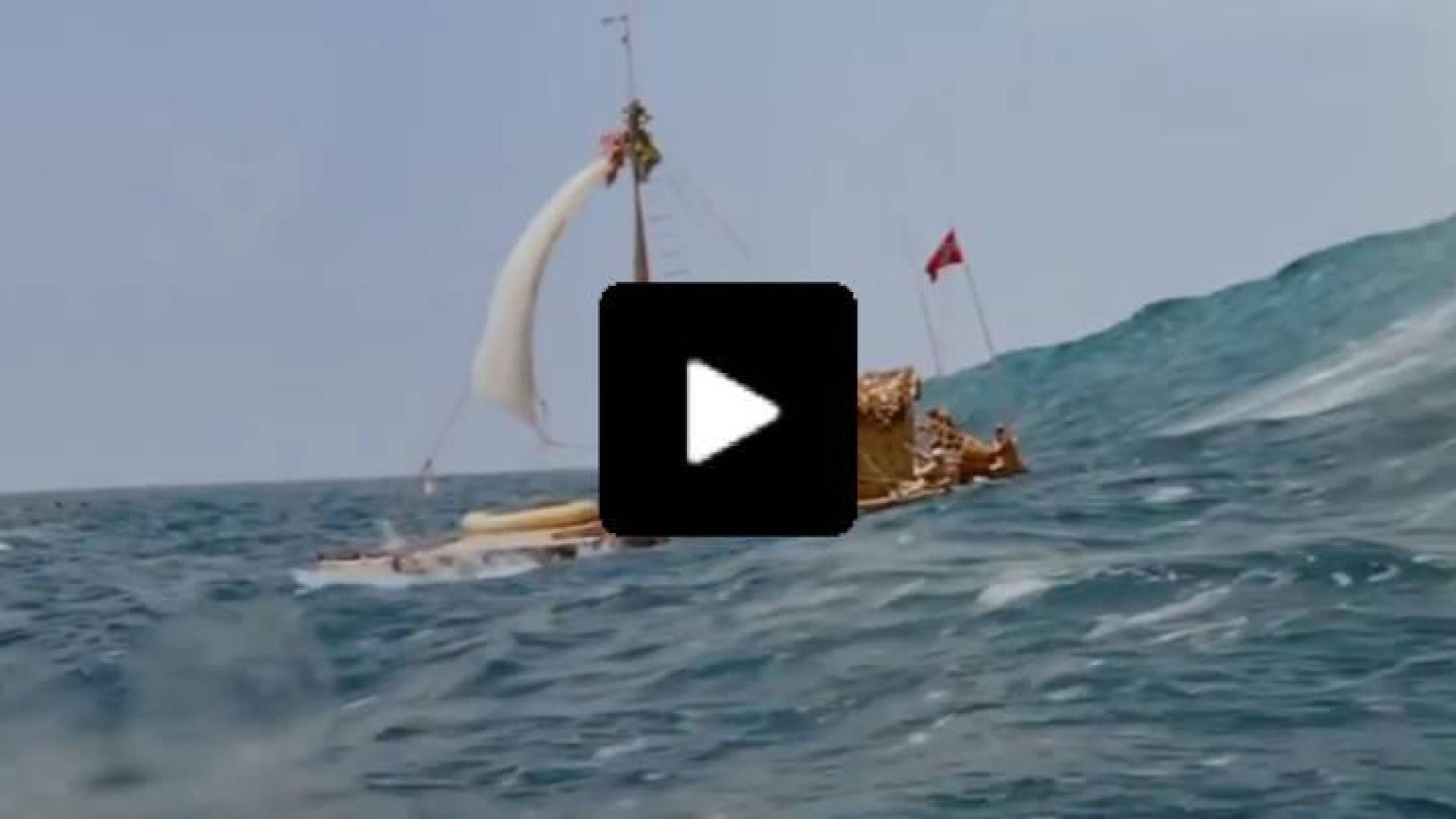 ¡101 días en una balsa de madera!