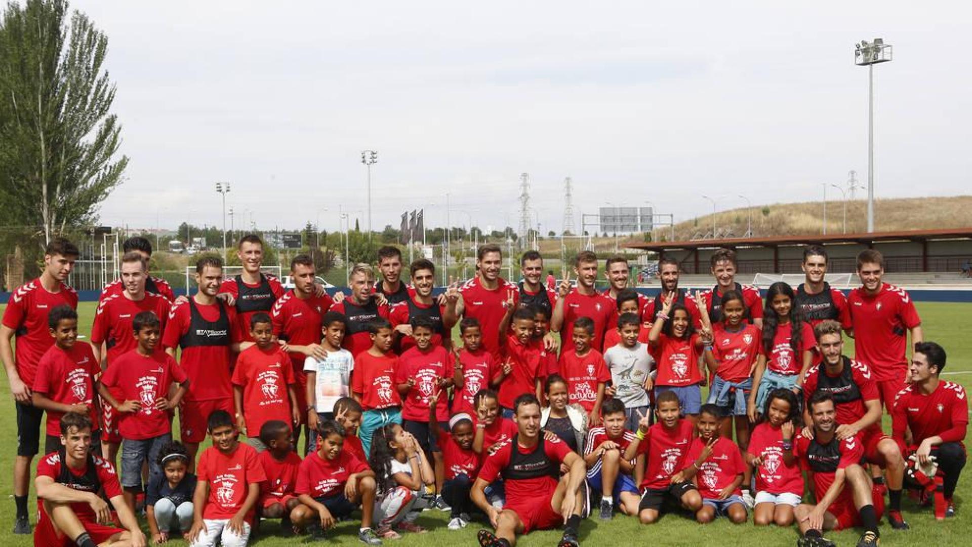 El primer once de Jagoba, en el aire