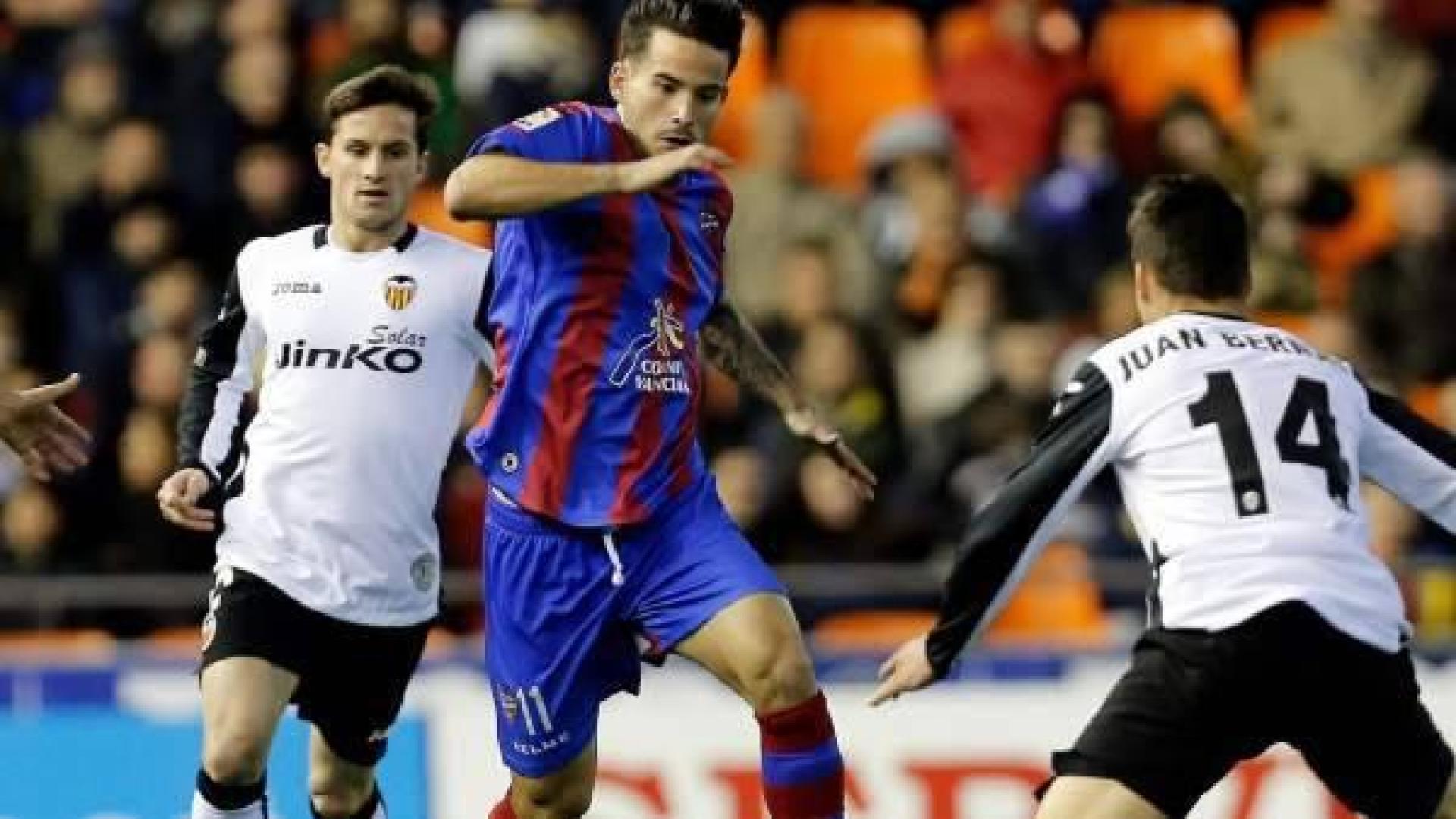 Rubén García, pretendido por Osasuna, fuera de la primera convocatoria del Levante
