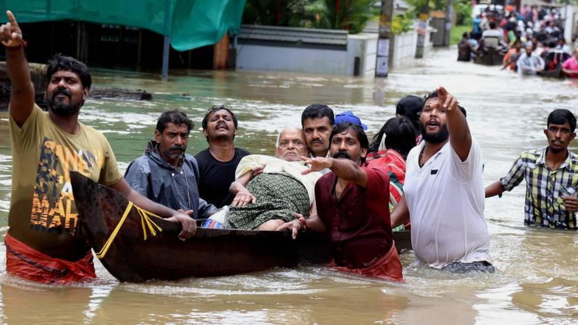 Las inundaciones en el sur de India causan más de 300 muertos en tres meses