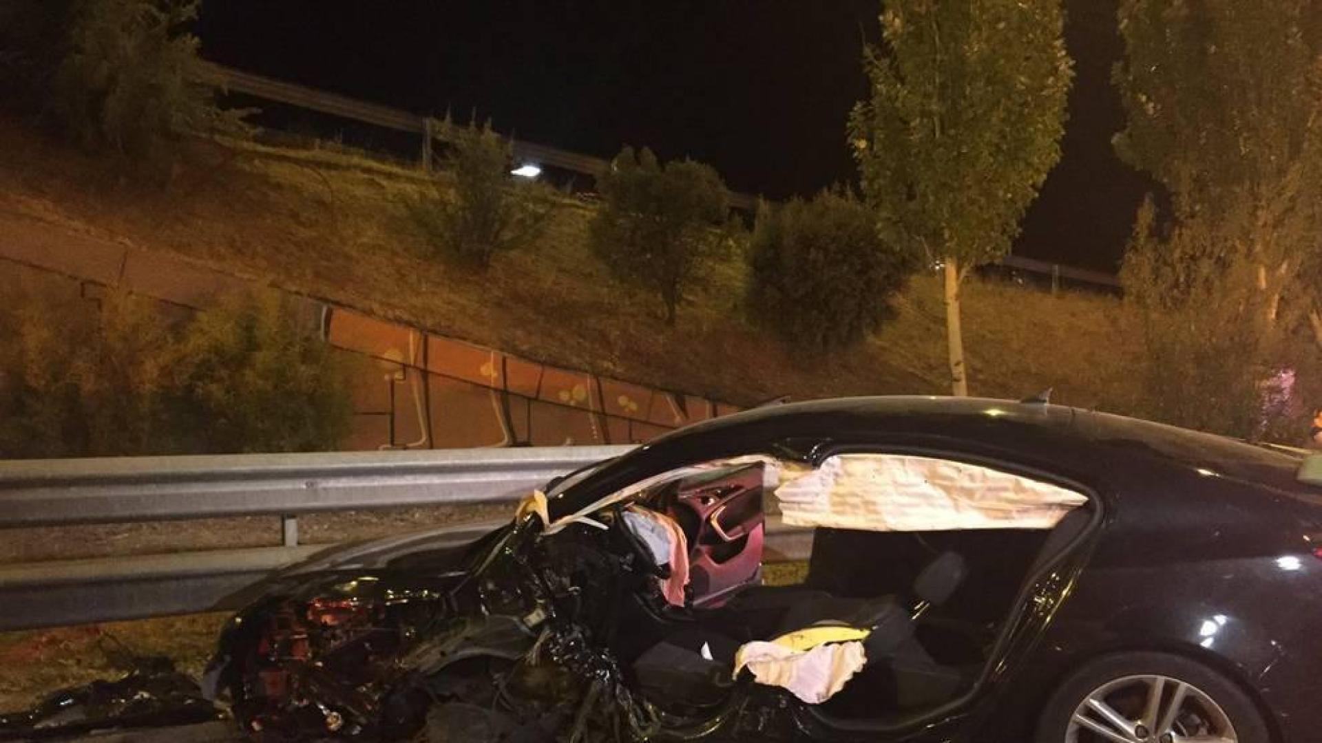 Un 'kamikaze' causa ocho heridos tras circular 19 km en sentido contrario por la M-30