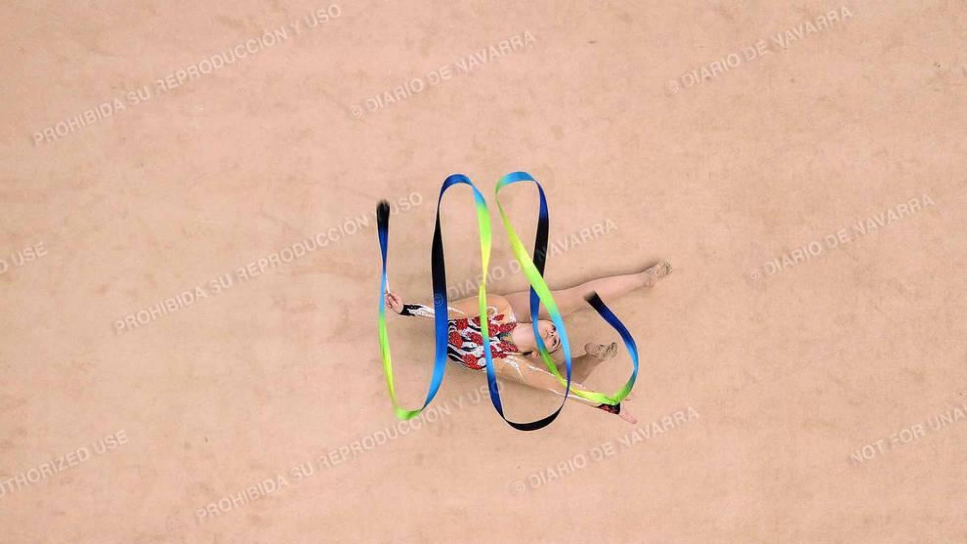 Siete fotografías deportivas captadas por un dron desde el cielo navarro