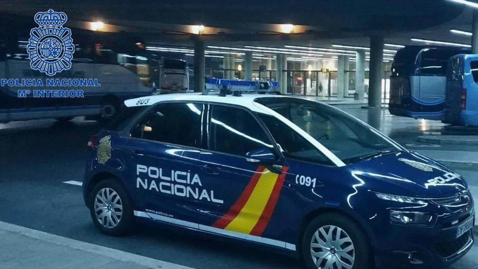 Detenido en la estación de autobuses de Pamplona con medio kilo de hachís