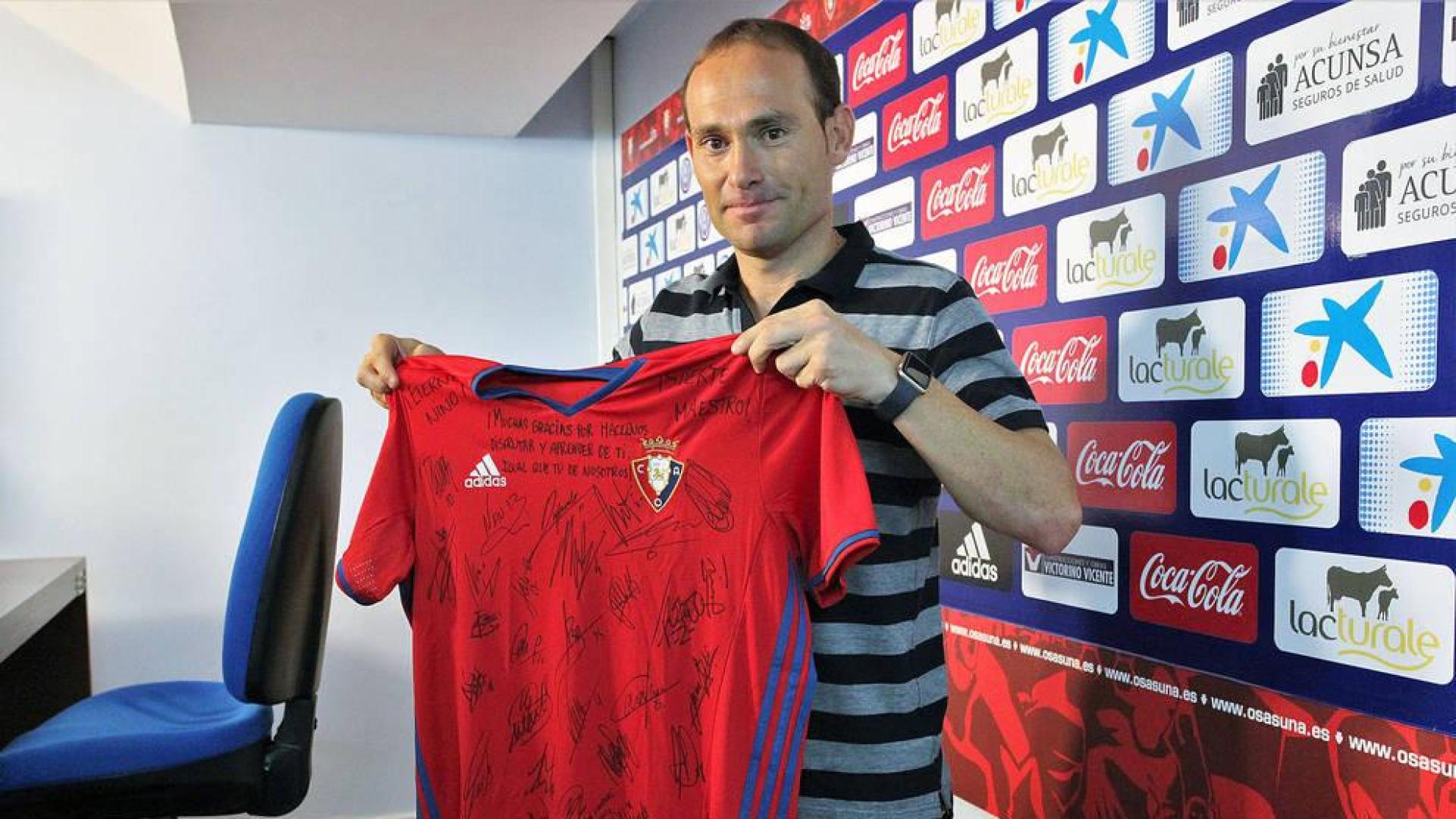 Nino: "Siempre jugué con la sensación de haber dado todo por Osasuna"