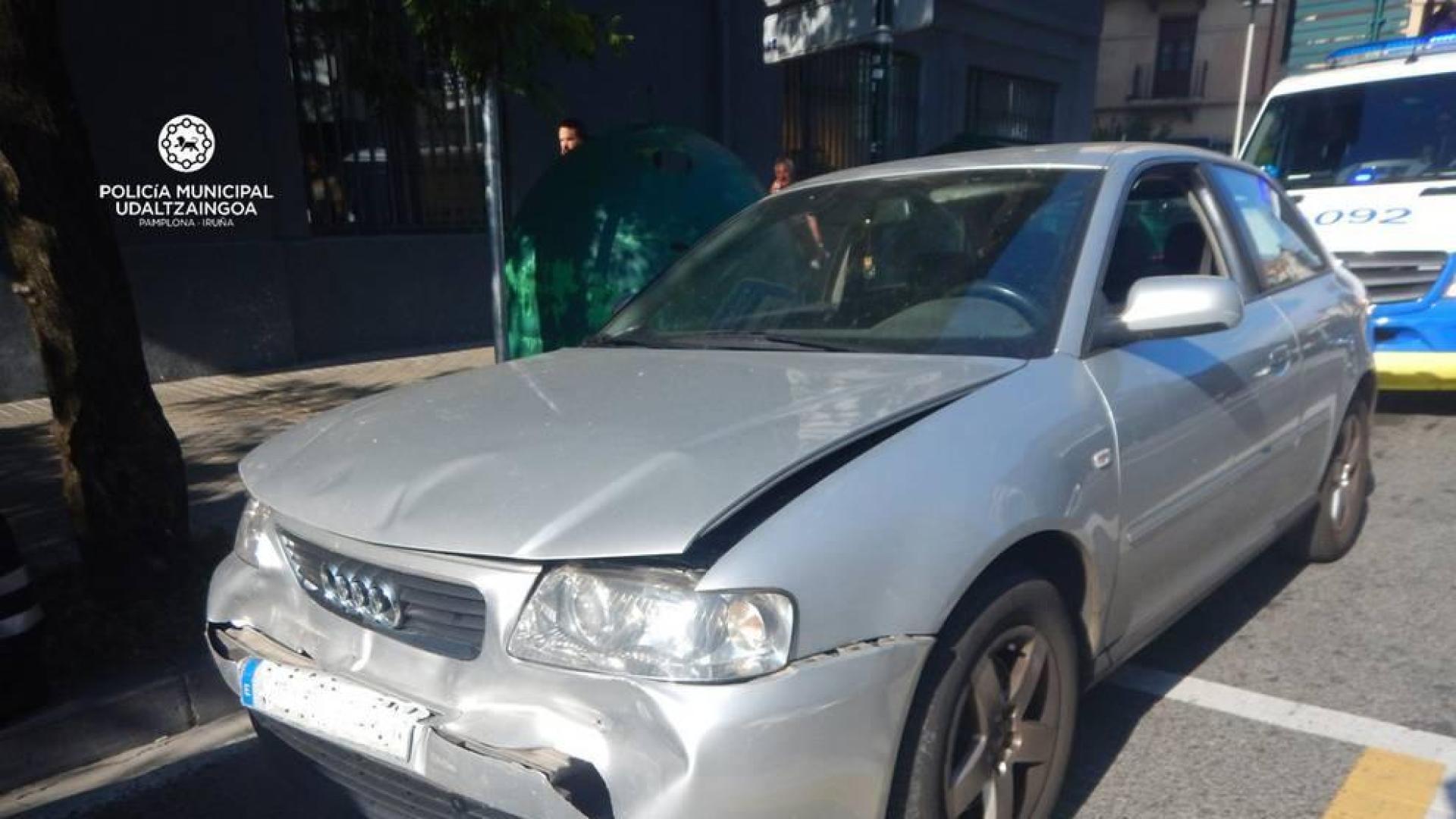 Herida una mujer en una colisión múltiple en la avenida Conde Oliveto