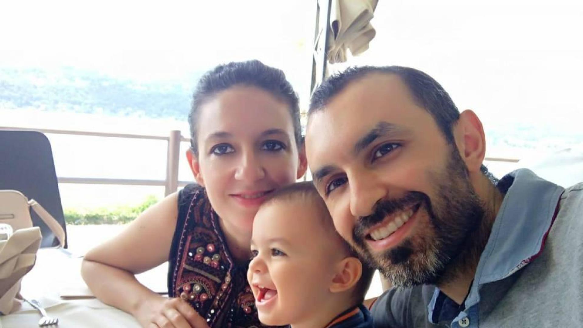 Arantxa, Alex y Mateo.