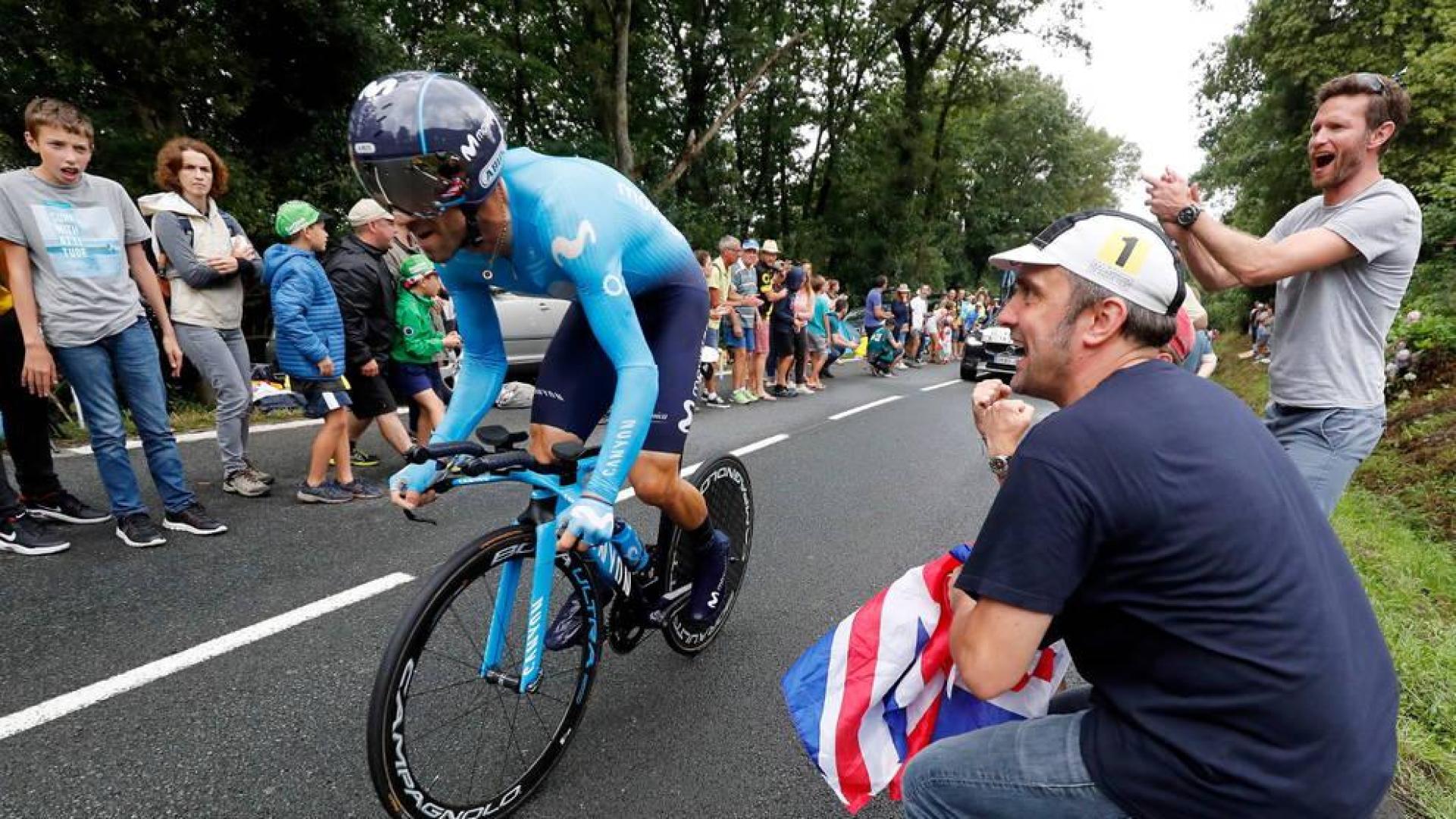 Valverde: "A la Vuelta iremos los tres y yo pensando en el Mundial"