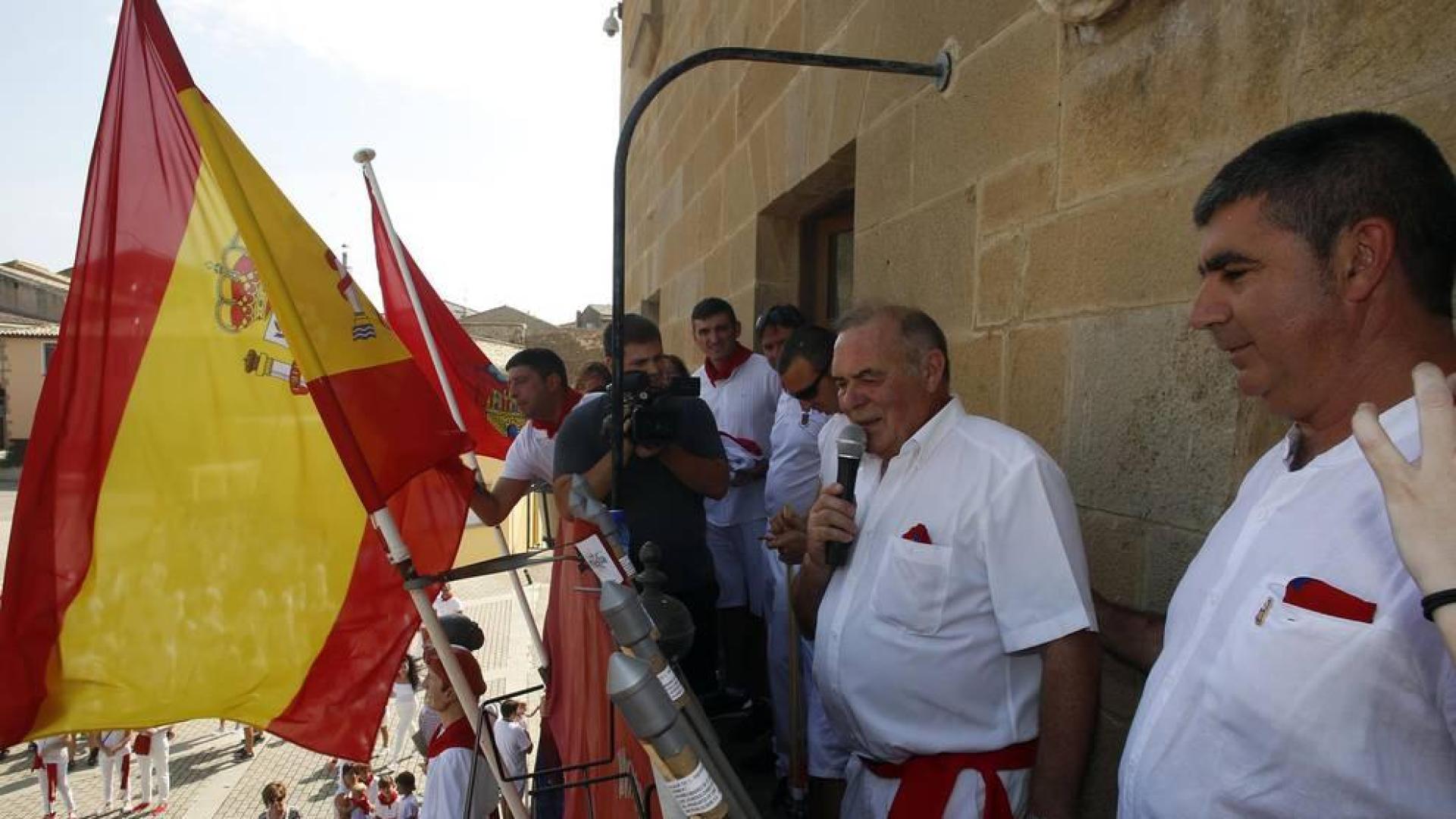 Fotos del cohete de las fiestas de Murillo el Fruto 2018