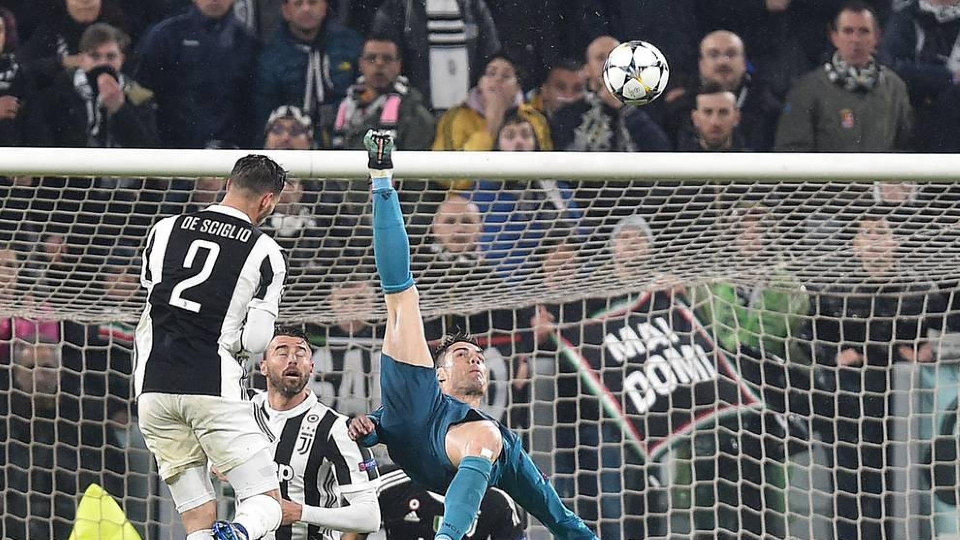 La chilena de Cristiano Ronaldo, elegido mejor gol de la temporada