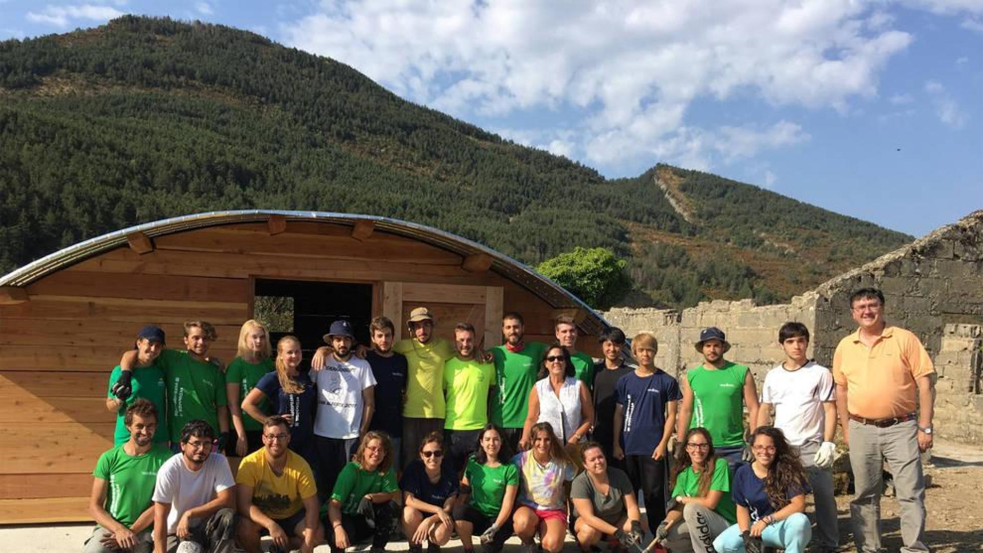 Último día del Campo de Voluntariado sobre memoria histórica de Igal