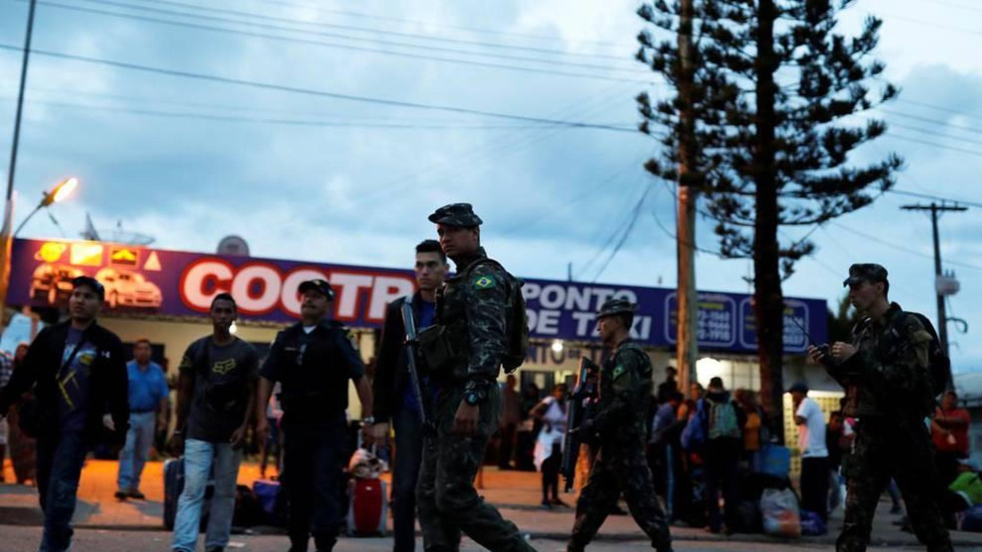 Brasil despliega el Ejército en el frontera venezolana ante la crisis migratoria