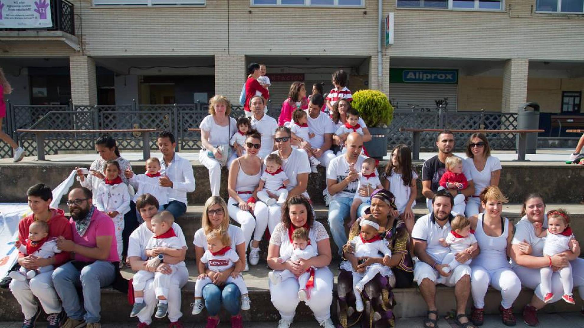 Imágenes del cohete de fiestas de Beriáin 2018