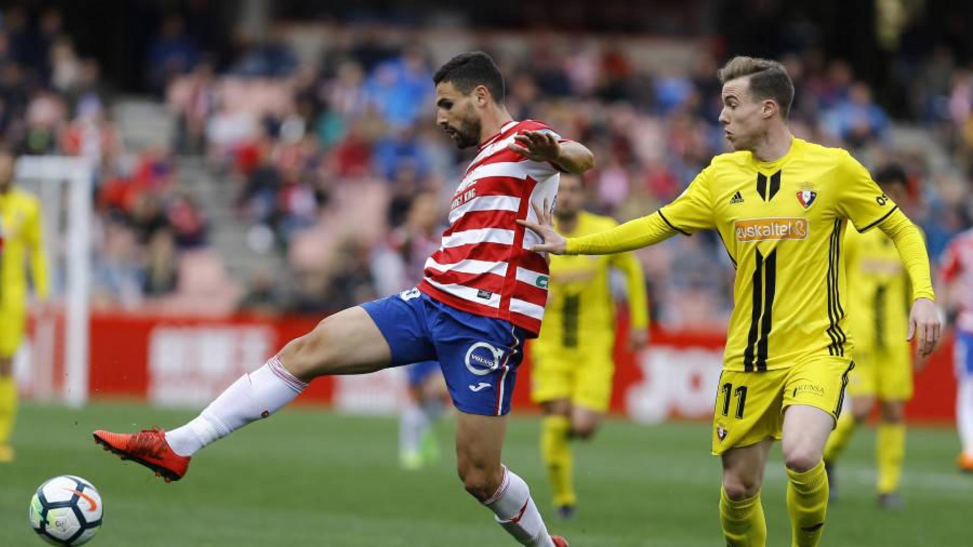 Osasuna deja escapar dos puntos en Granada